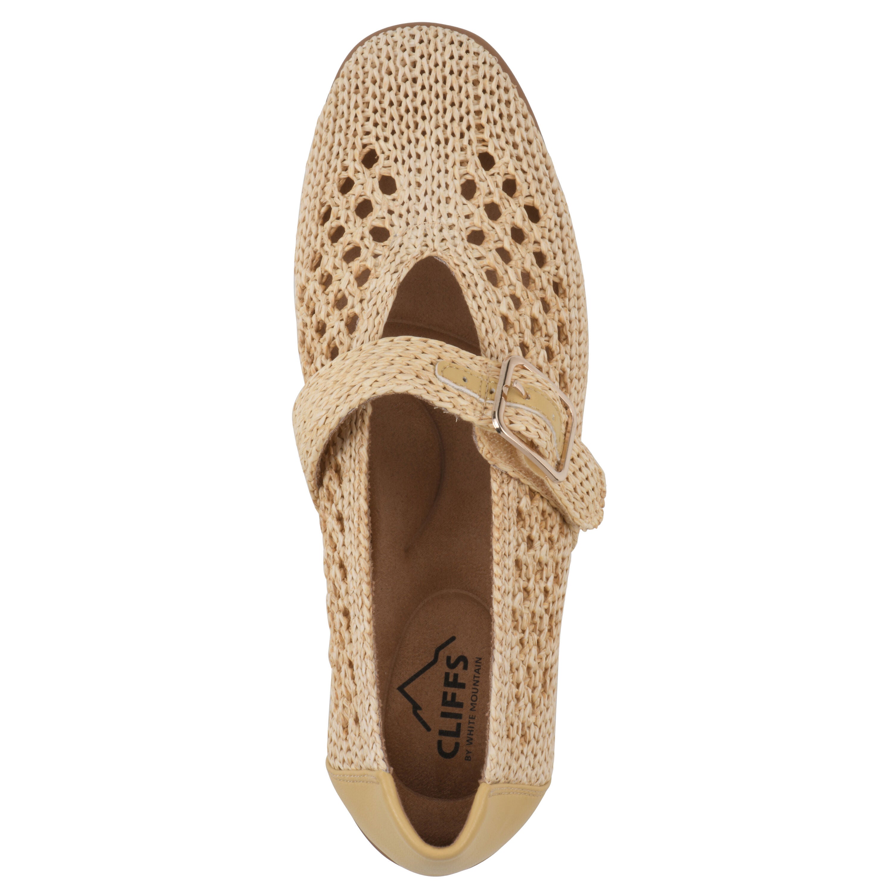 Cordette Mary Jane Flat, YELLOW FABRIC, alternate image number 4