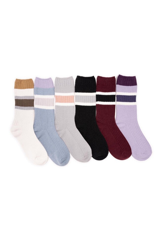 Microfiber 6 Pack) Boot Socks, MULTI, hi-res image number null