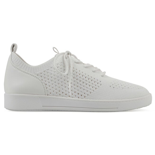 Upscale Slip On Sneaker, WHITE FABRIC, alternate image number 2