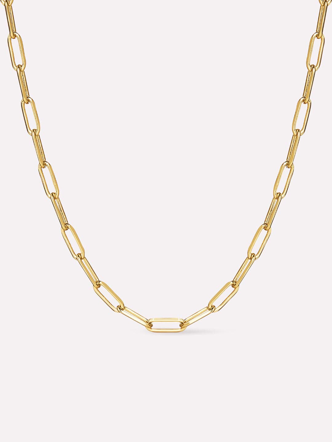 Laura Bold Link Chain Necklace, GOLD, hi-res image number 0