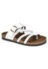 Hayleigh Sandal, WHITE LEATHER, hi-res image number null