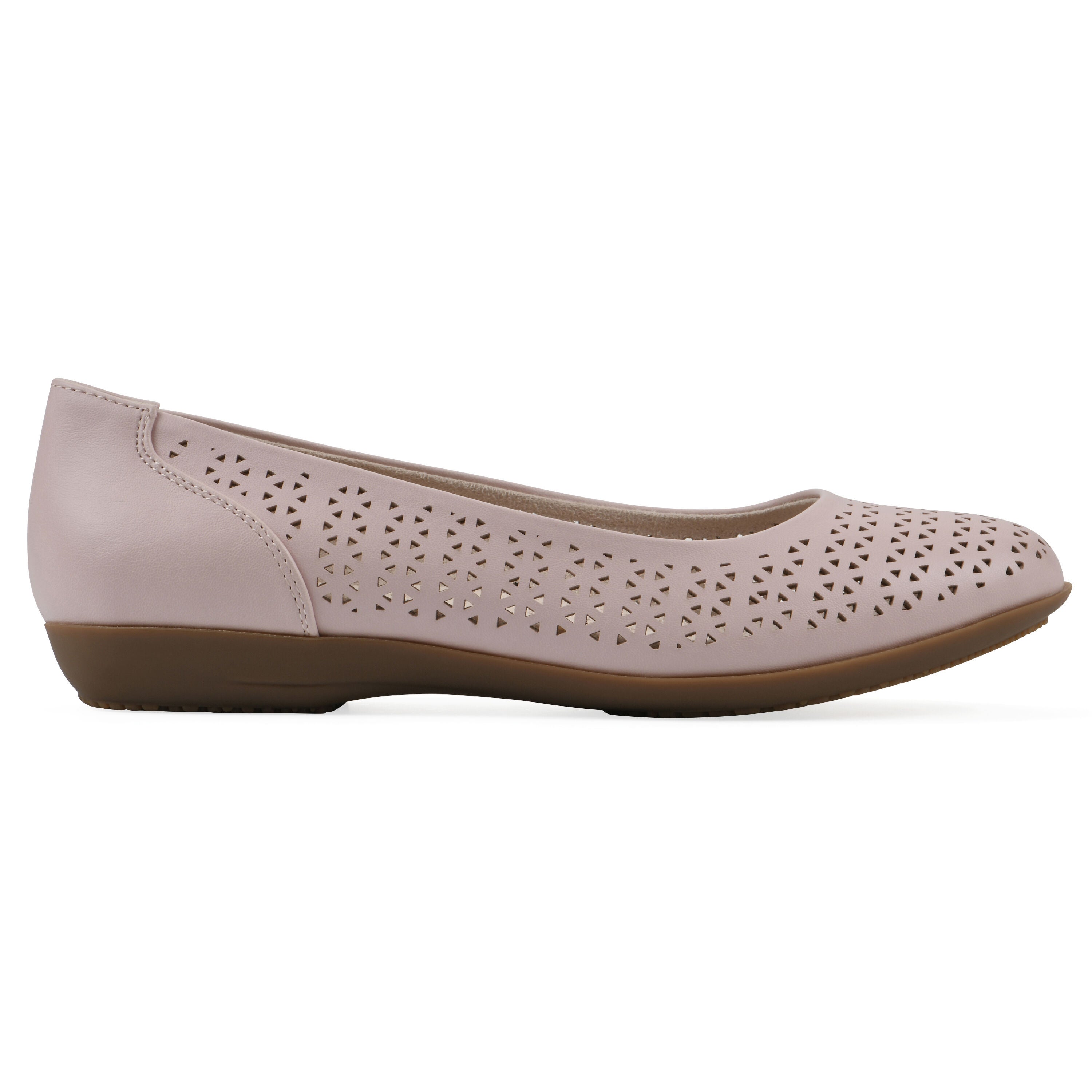 Cindy Ballet Flat, PALE PINK SMOOT, alternate image number 2