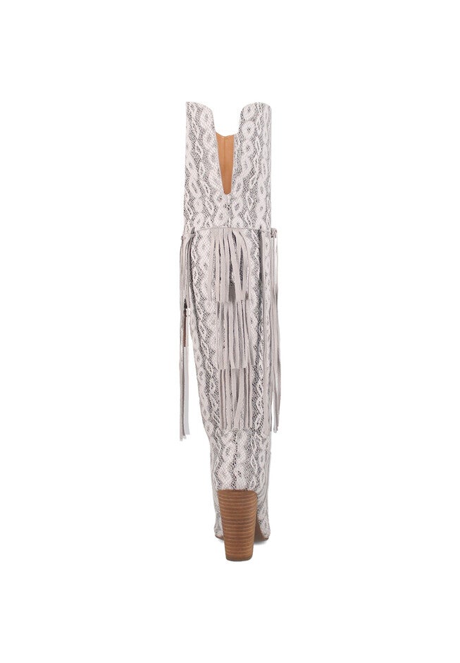 Kitty Kat Knee High Fringe Boot, , on-hover image number null