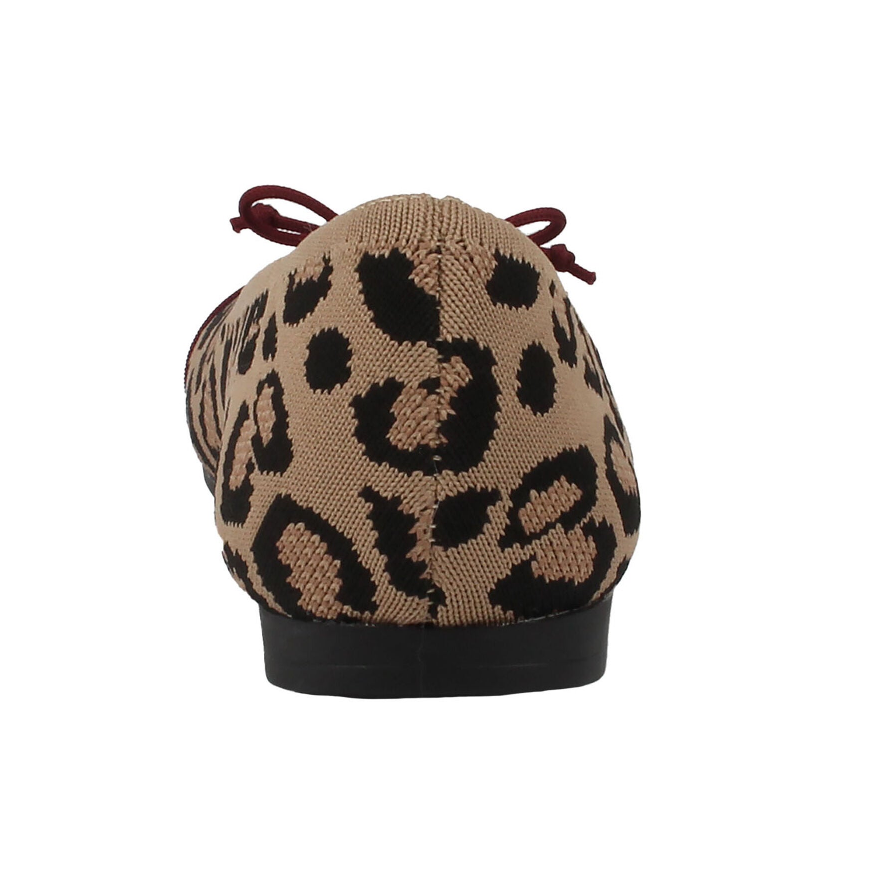 Noelle Knit Flat, LEOPARD, on-hover image number 1