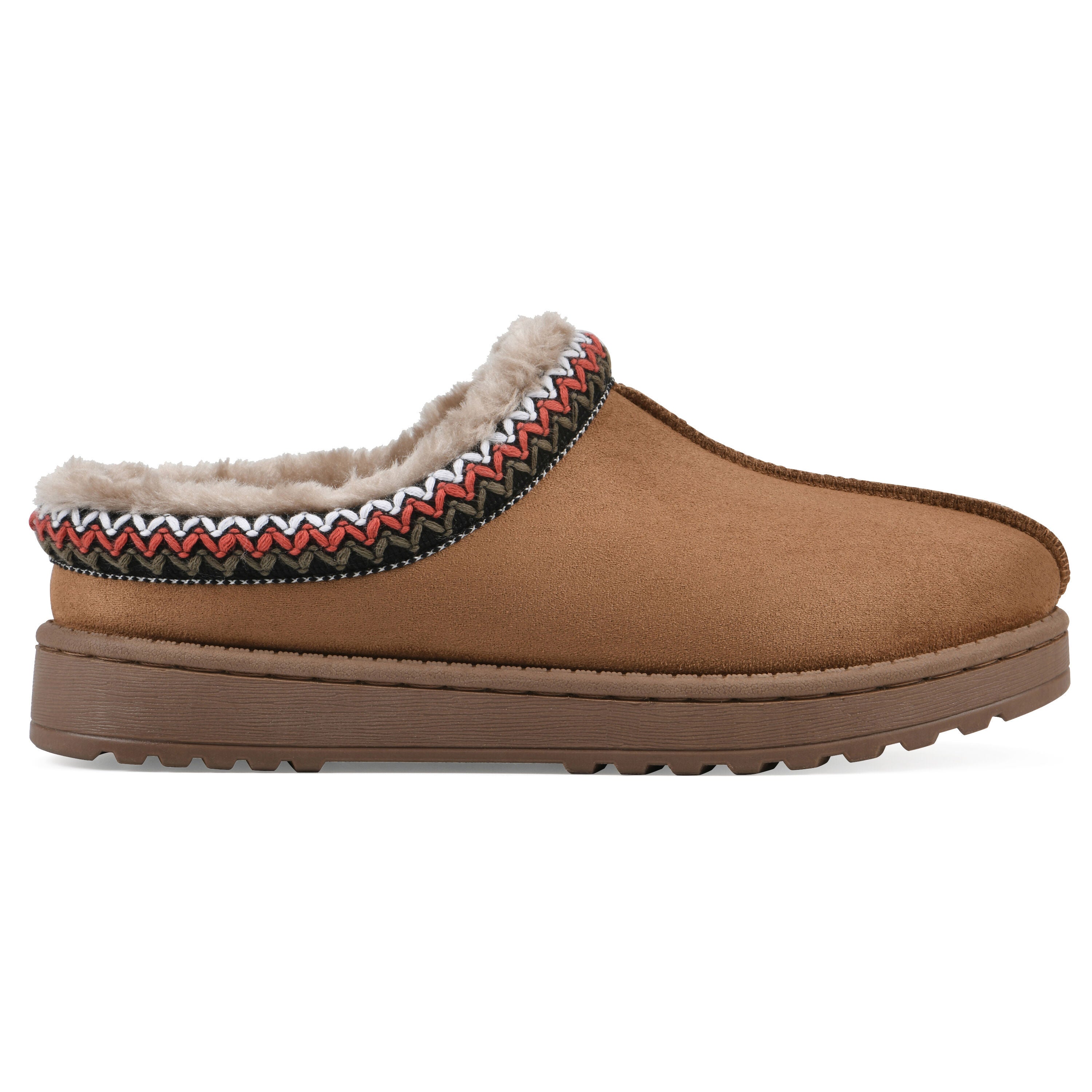 Icebin Clog Slipper, CHESTNUT FABRIC, alternate image number 6