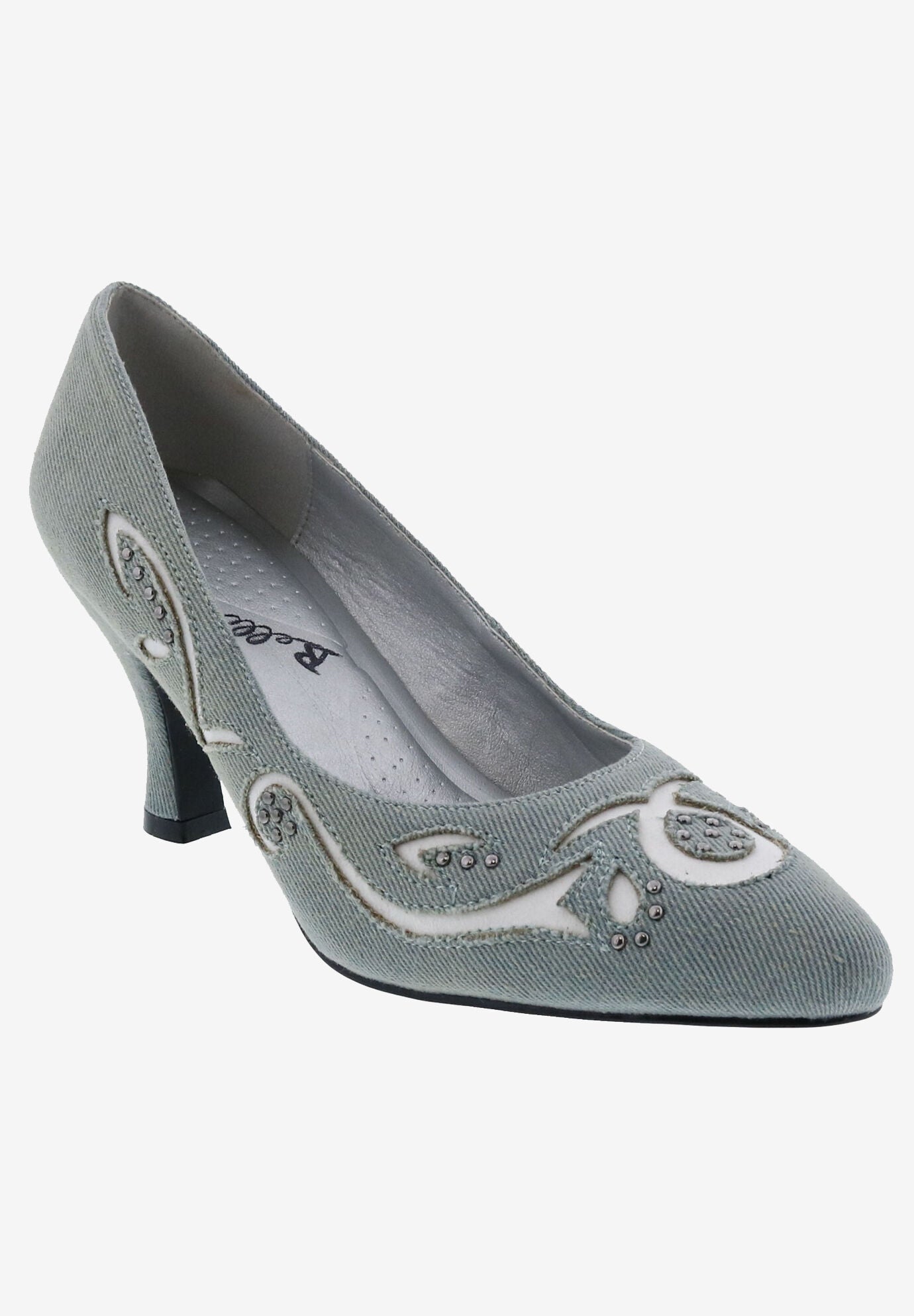 Cici Pump, BLUE TEXTILE, hi-res image number 0