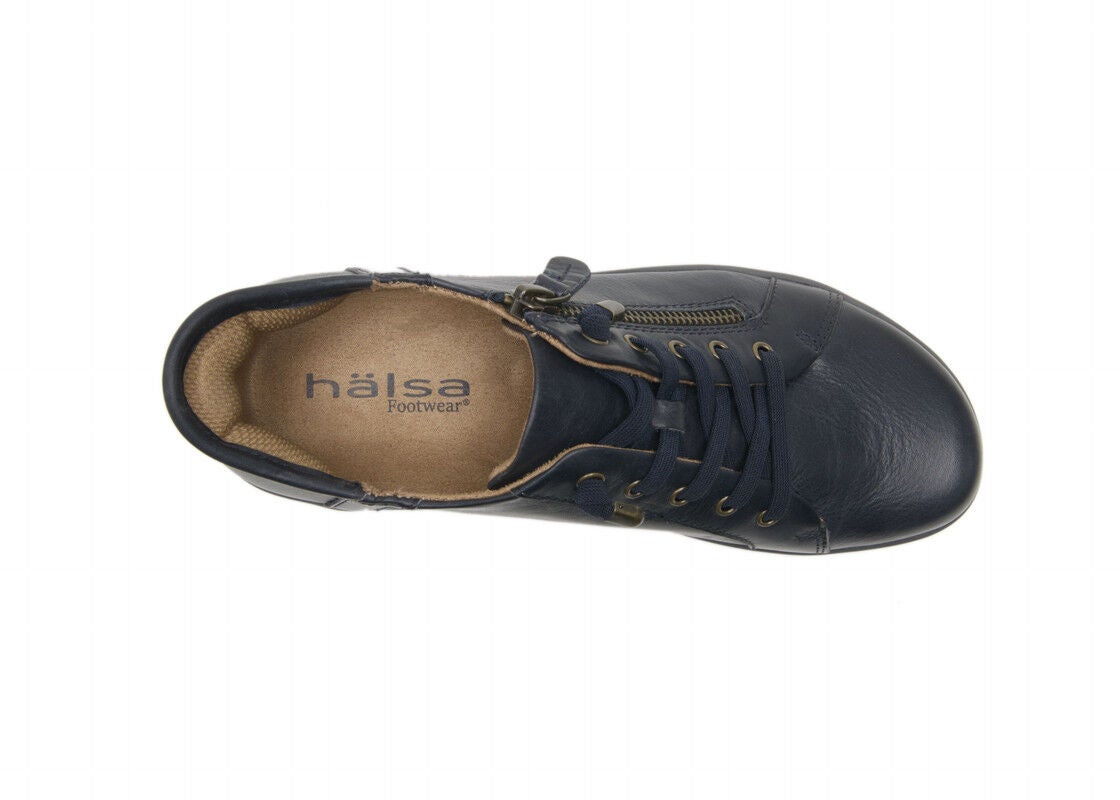 Alma Hands-Free Slip-On Flat, NAVY, alternate image number 3