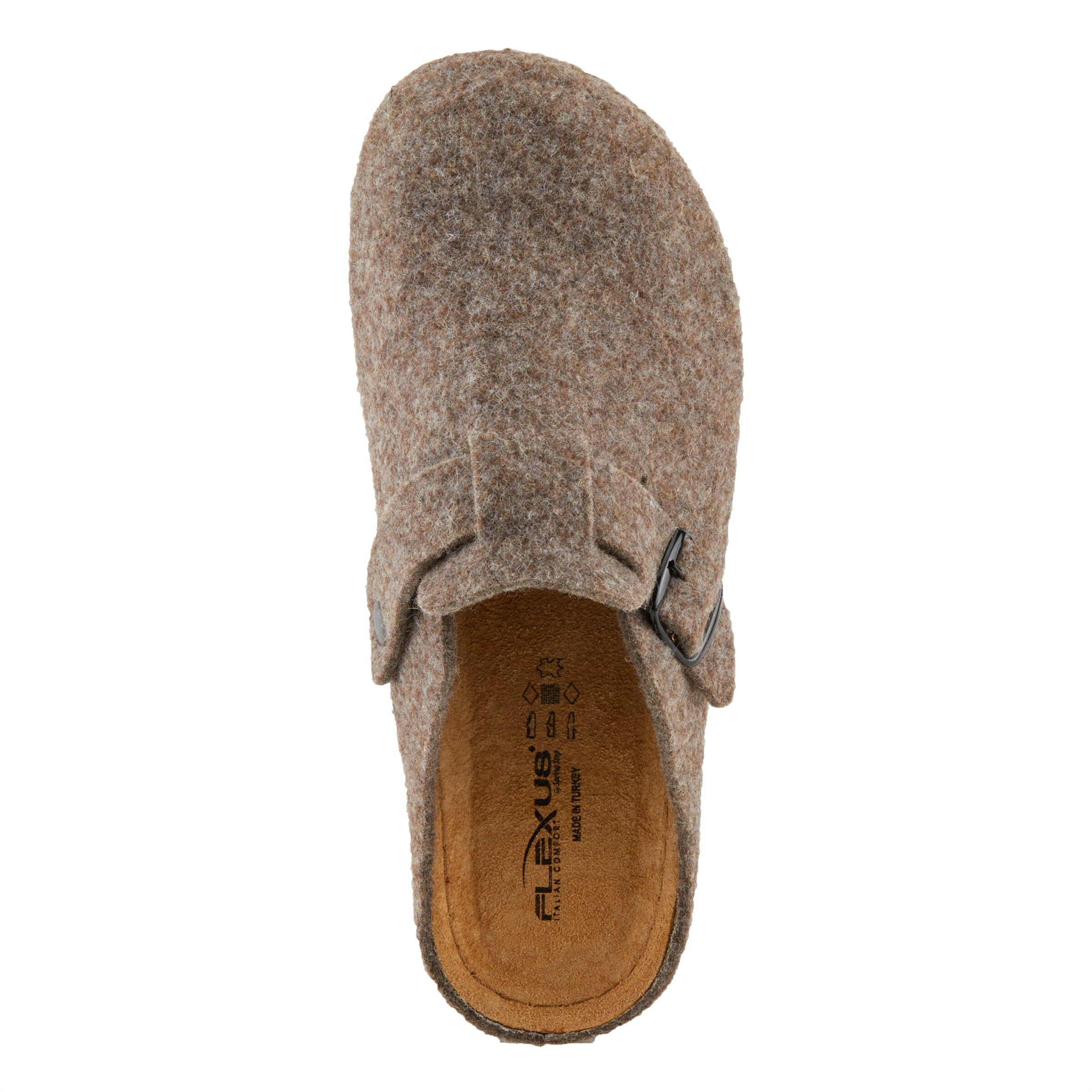 Clogger Slippers, LIGHT BROWN, alternate image number 3