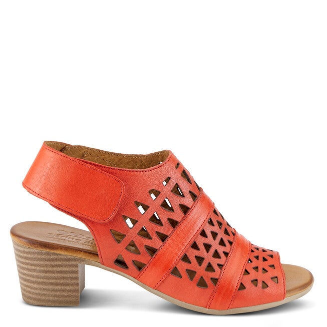 Dorotha Ankle Strap Sandal, RED, alternate image number 4