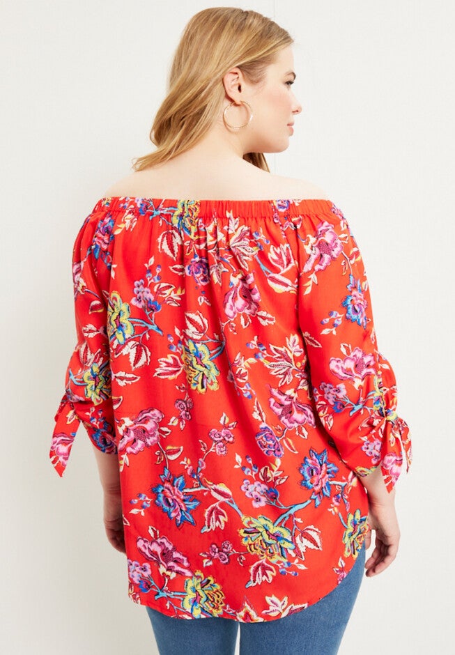 Off-The-Shoulder Top, , on-hover image number null