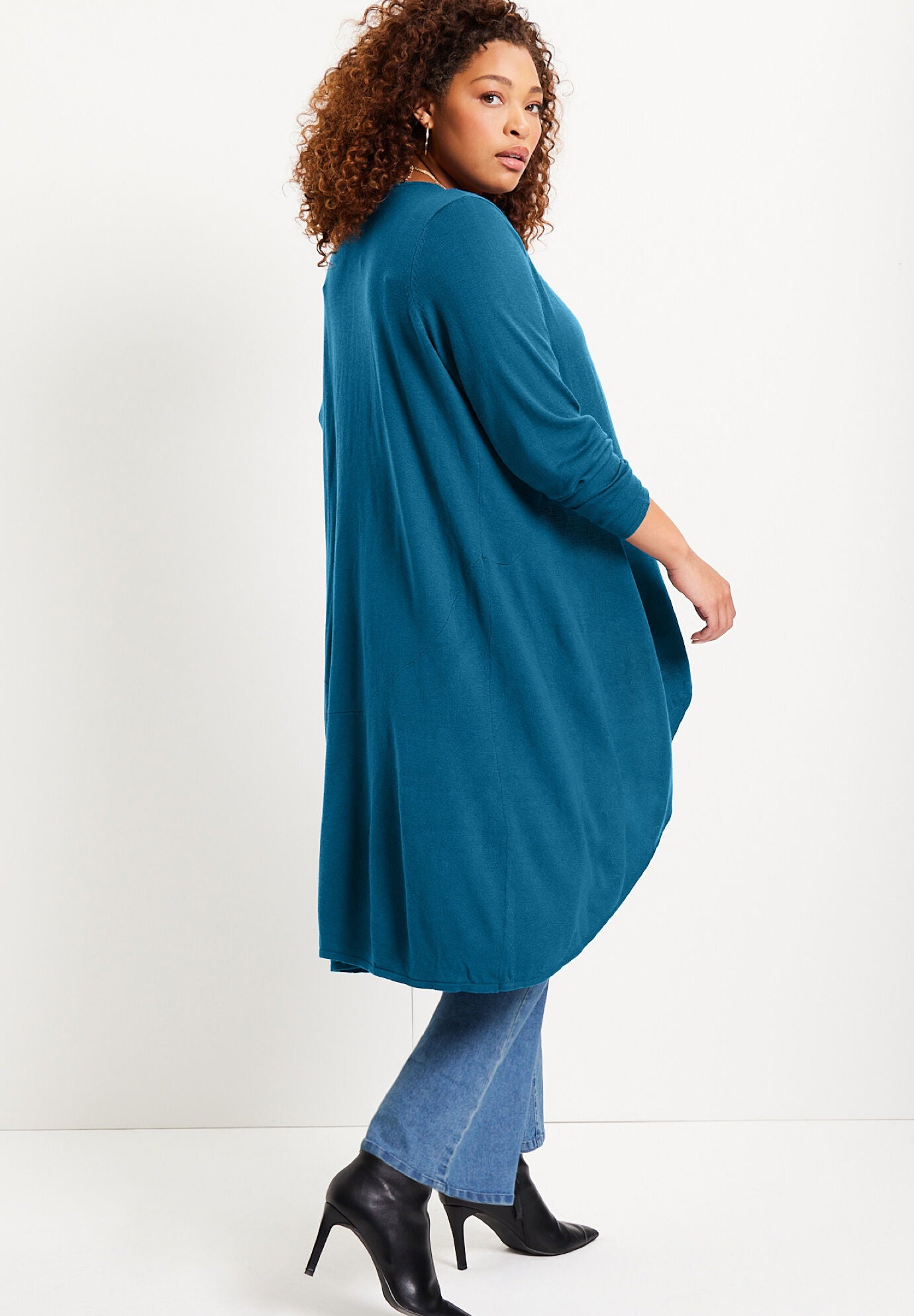 High low discount cardigan