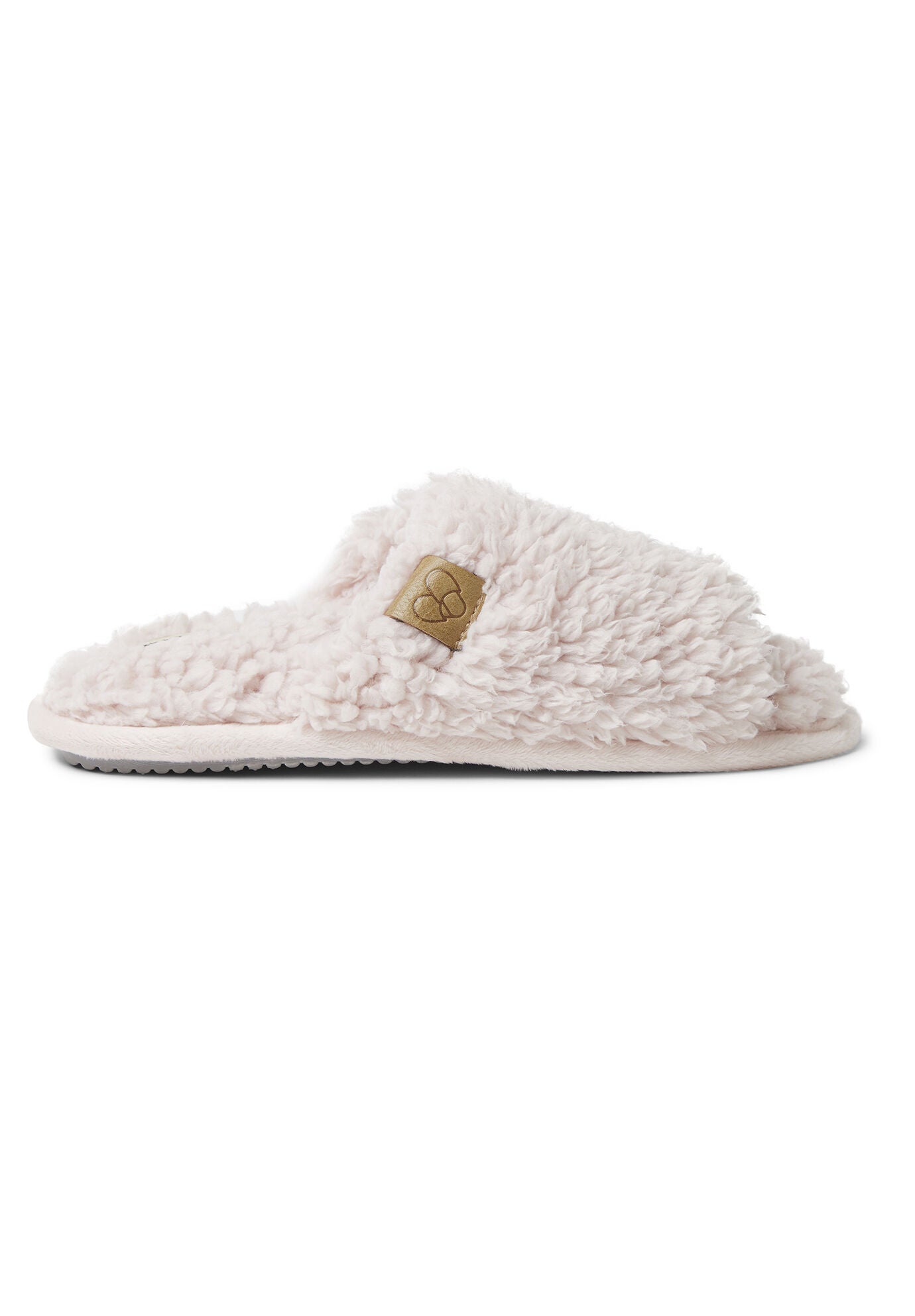 Woman within slippers outlet