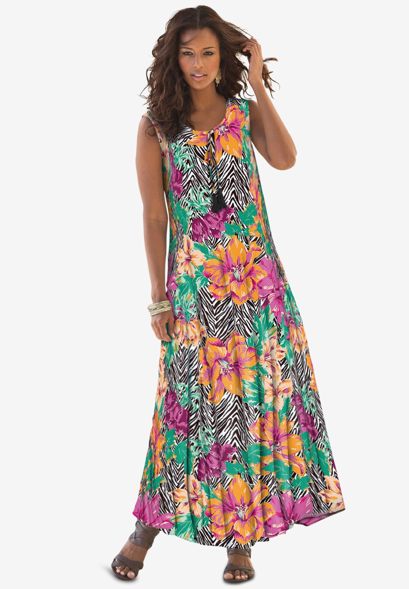 woman within dresses plus size