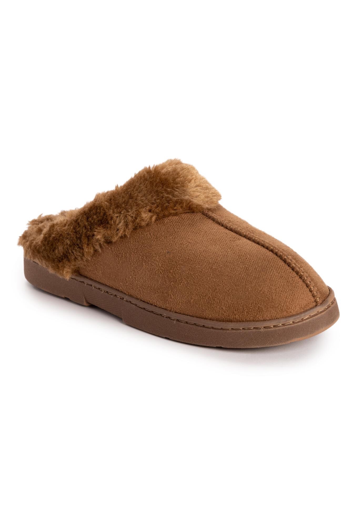 Faux Suede Clog, BROWN BROWN, hi-res image number 0