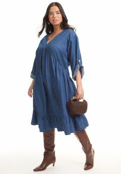Cotton Denim Dresses