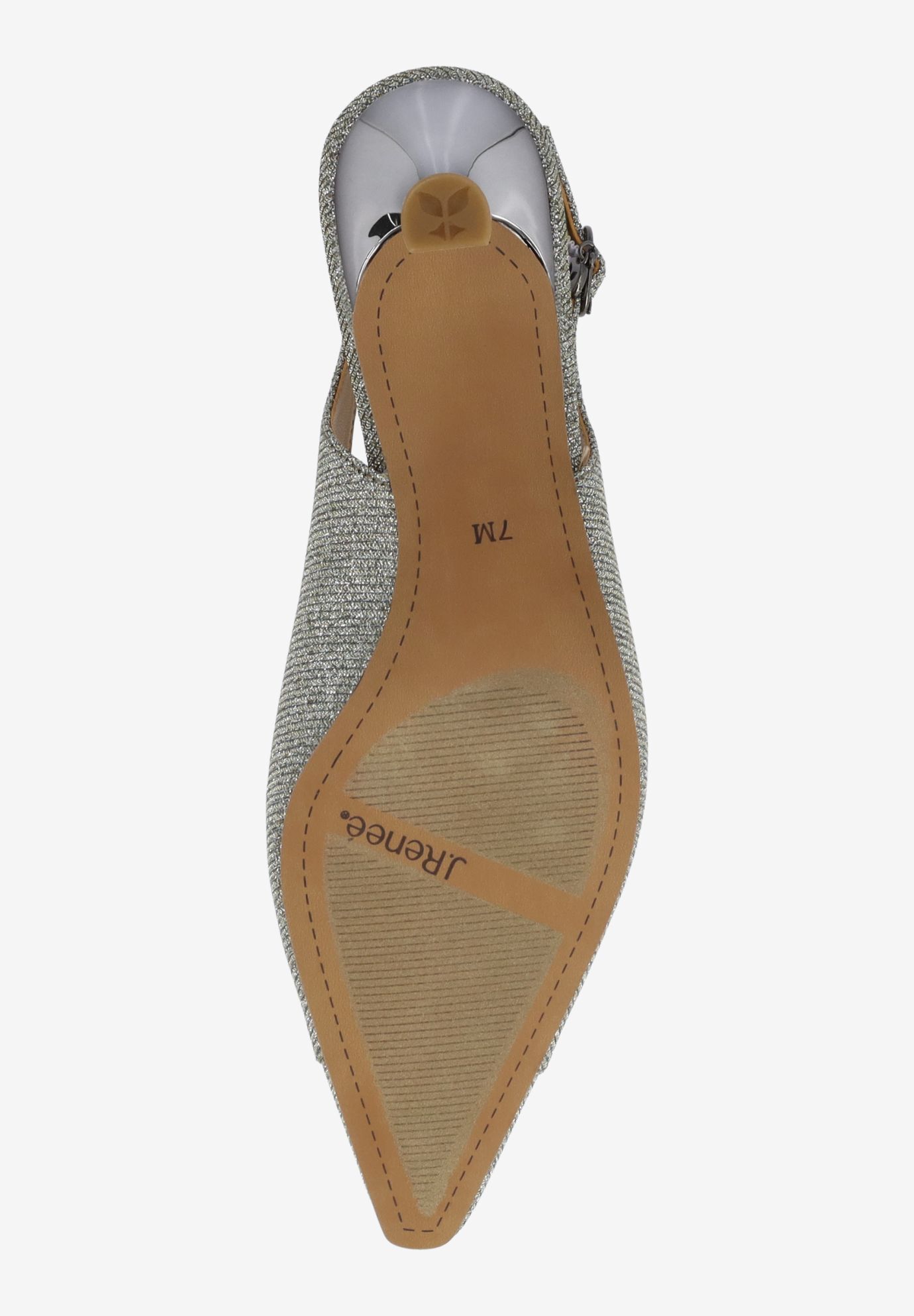 Brivella Sling Back Pump, PEWTER, alternate image number 6