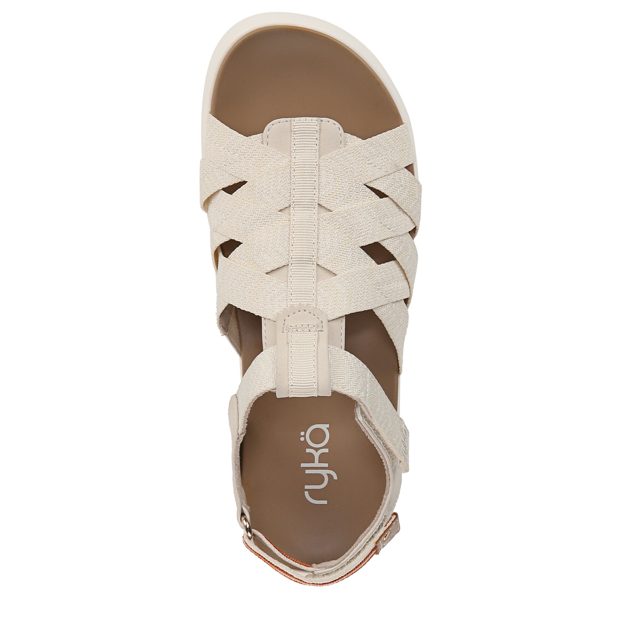 Blissful Strappy Sandal, WHITECAP BEIGE, alternate image number 6