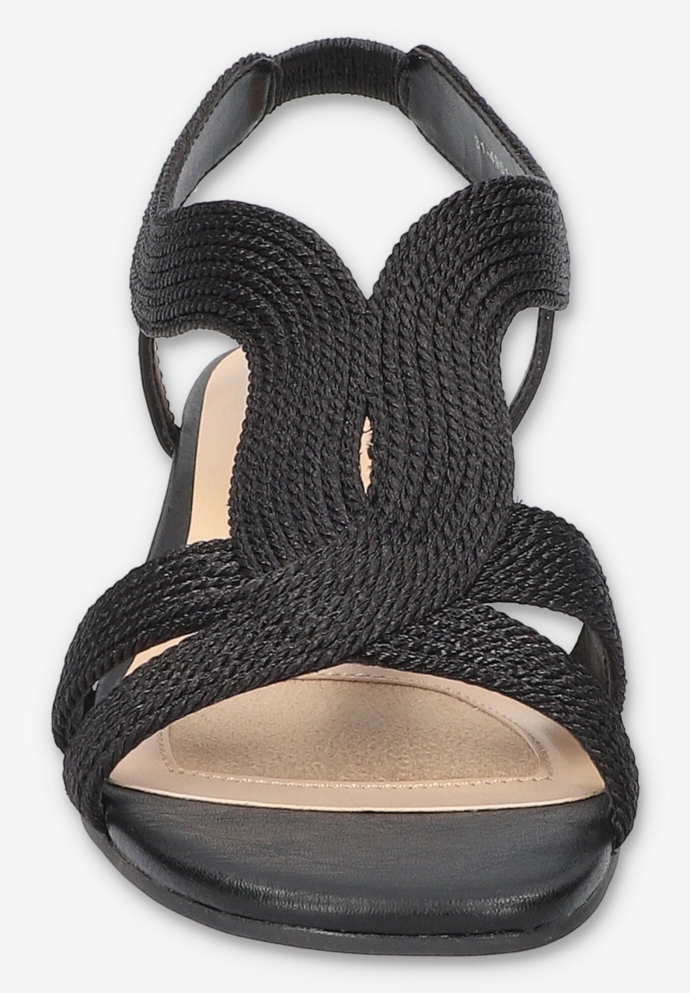 Festival Block Heel Sandal, BLACK WOVEN, on-hover image number 1