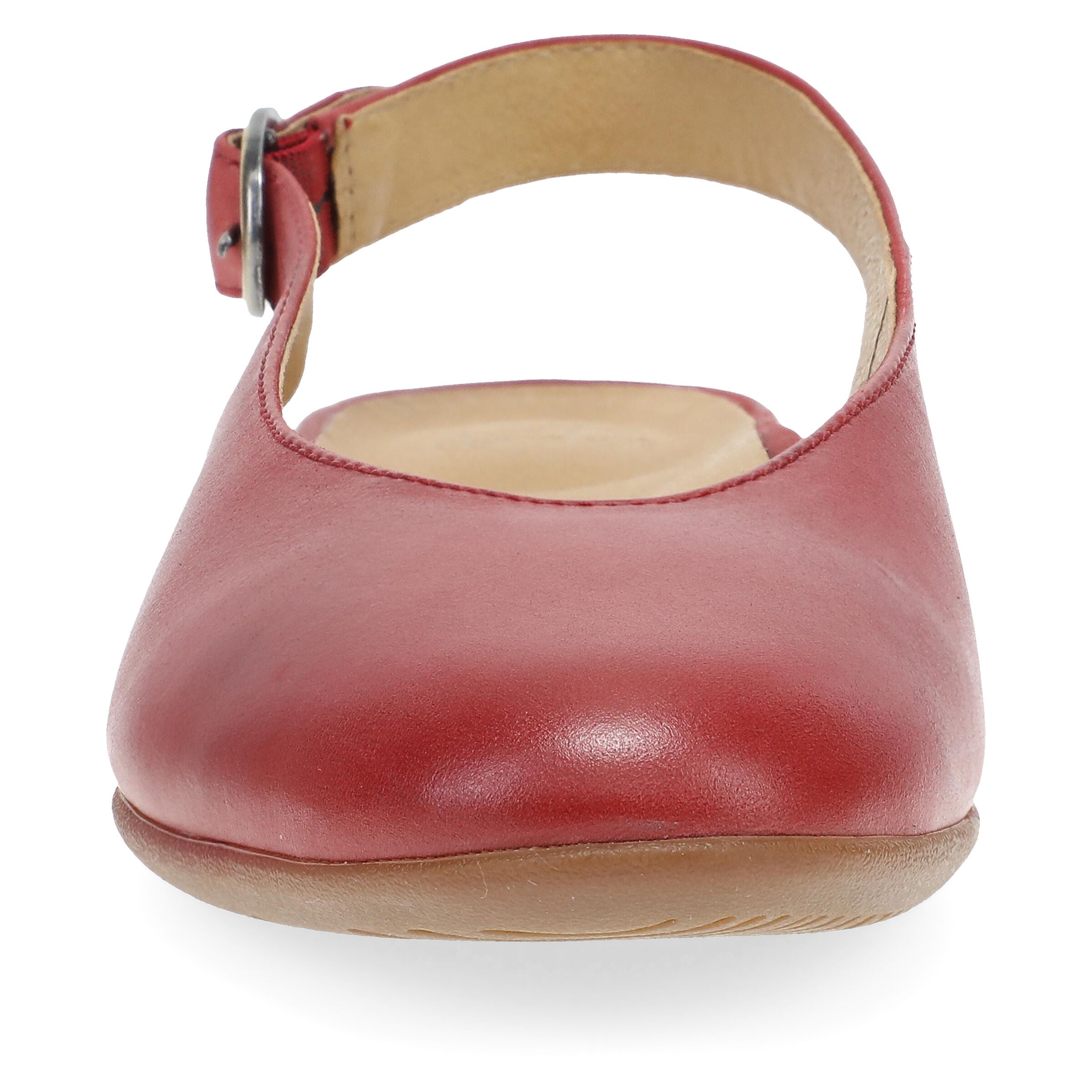 Lea Slip On Slingback, RED, alternate image number 2