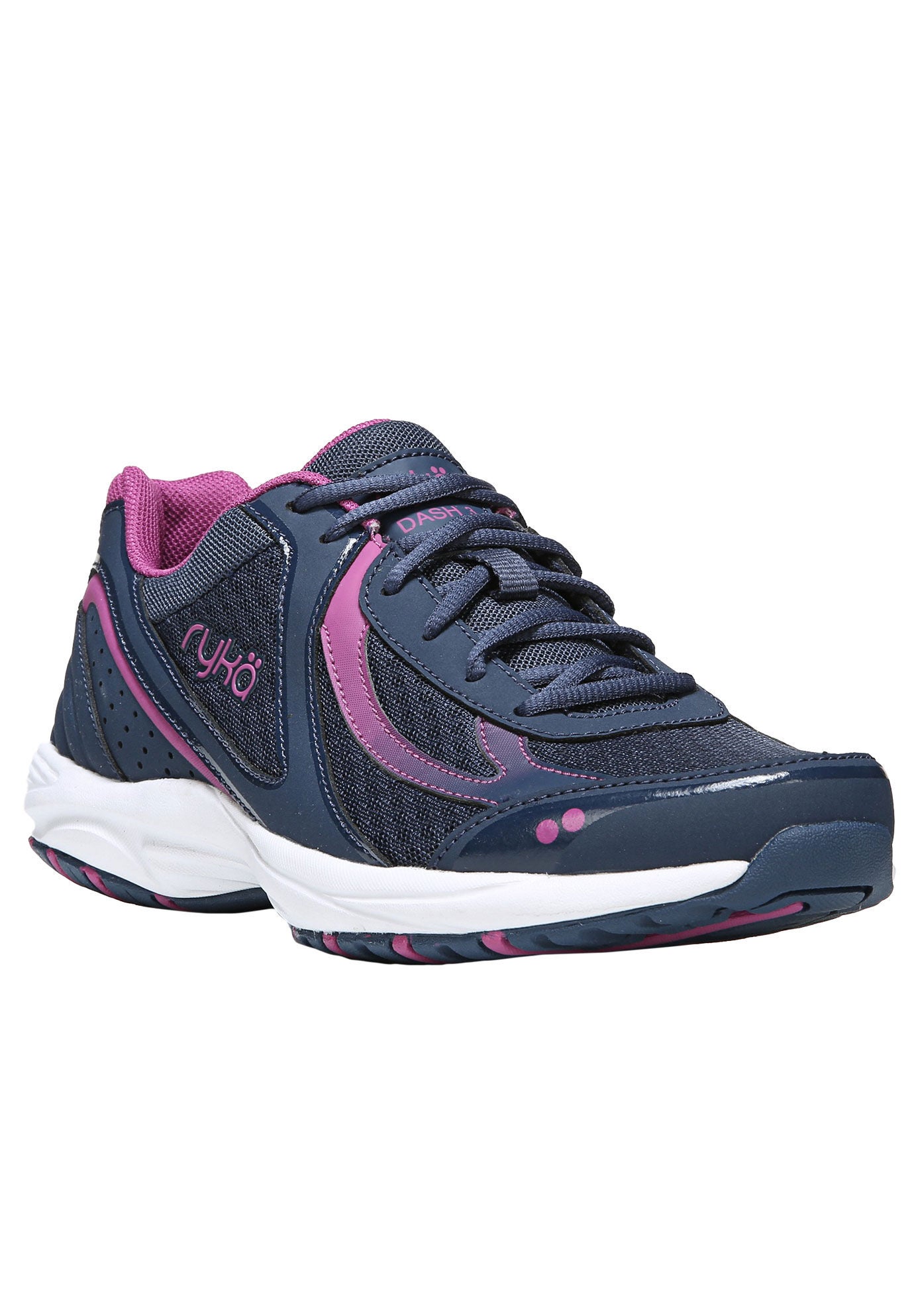 Dash 3 Sneakers by Ryka®, NAVY PINK, hi-res image number 0