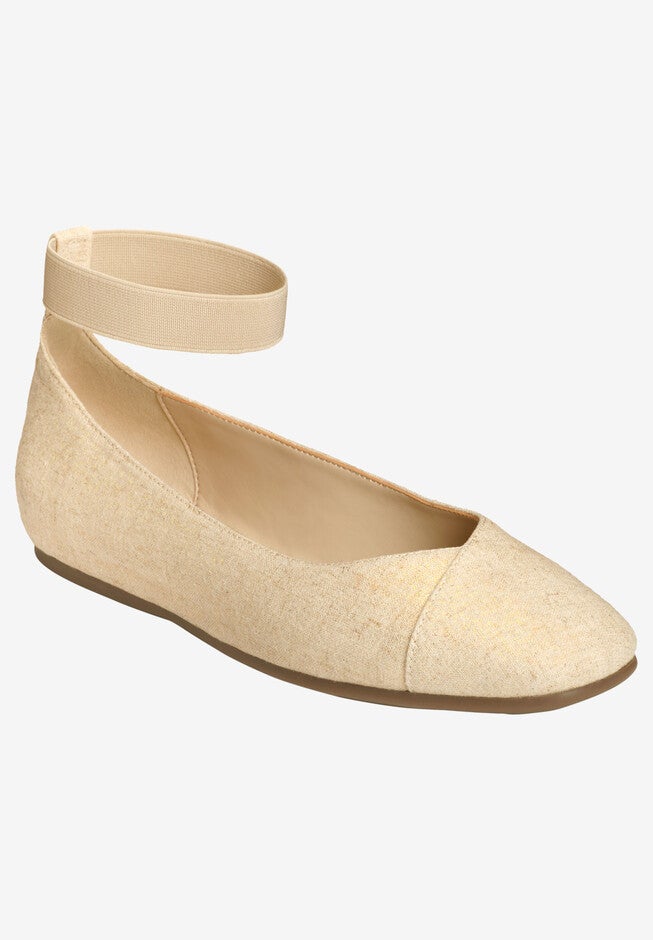 Spearmint Flat by Aerosoles®, GOLD METALLIC, hi-res image number 0