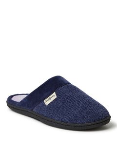 Samantha Chenille Closed Toe Scuff Slipper