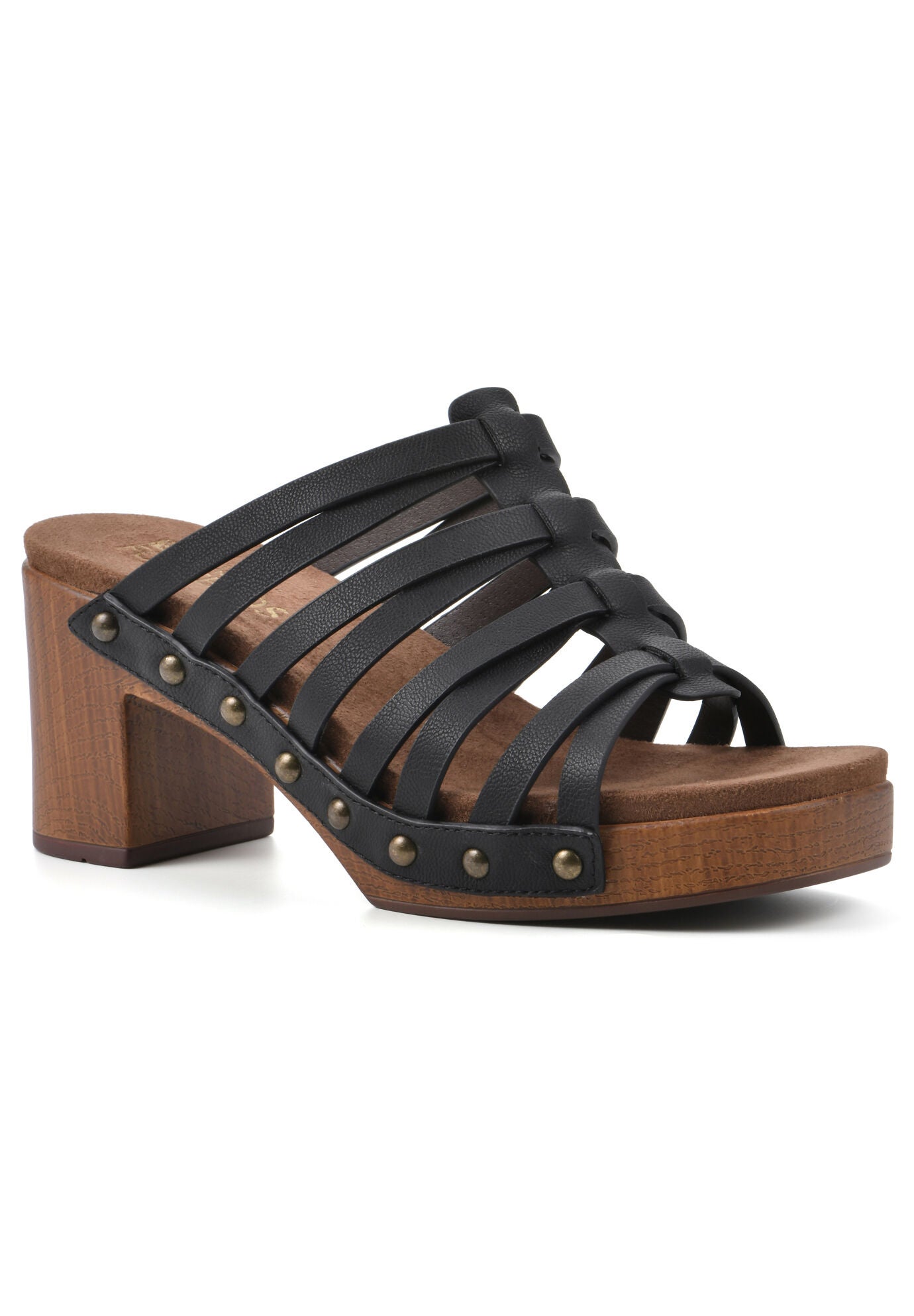 Jackpot Dressy Sandal, BLACK BURNISHED SMOOTH, hi-res image number 0