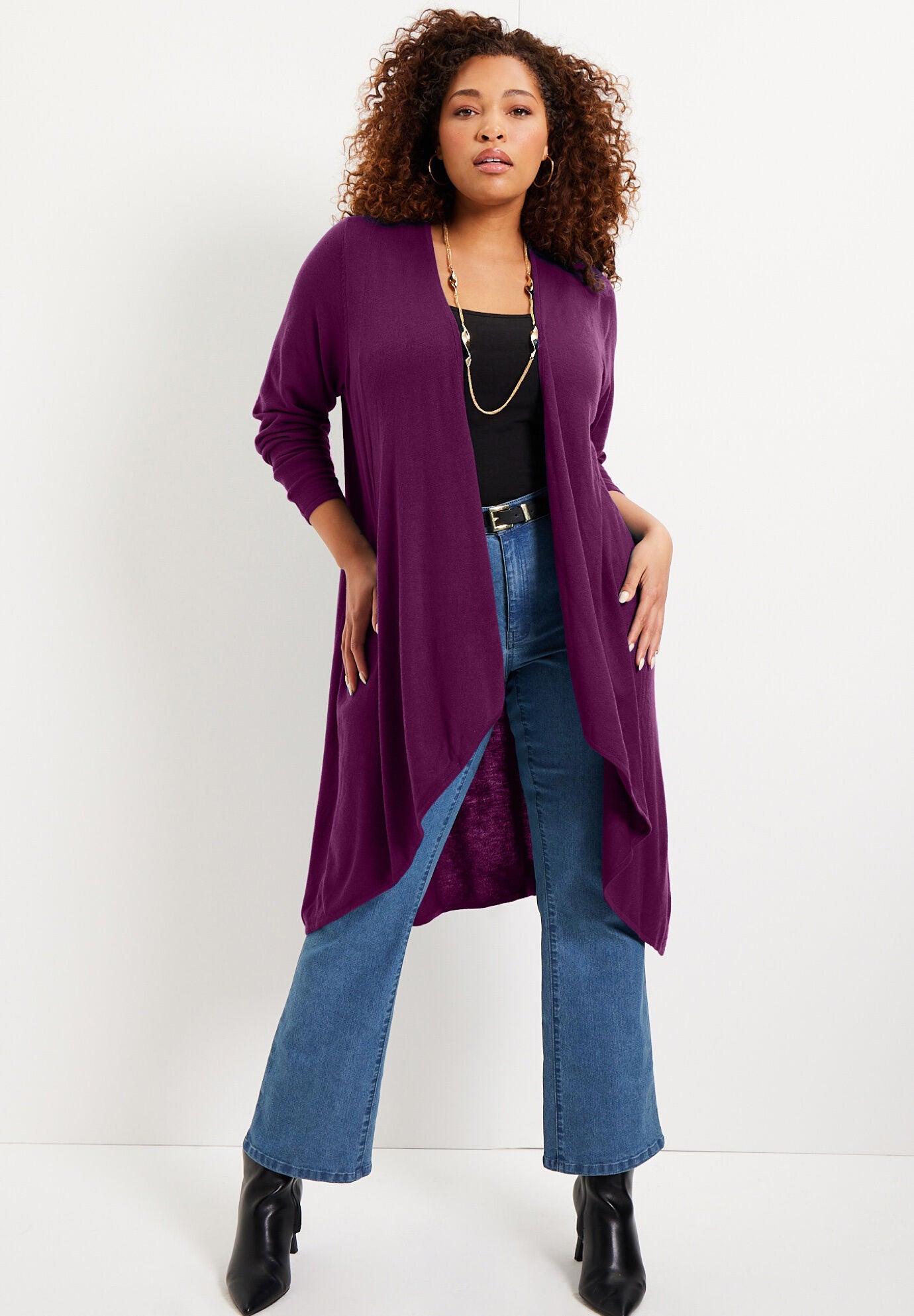 High best sale low cardigan
