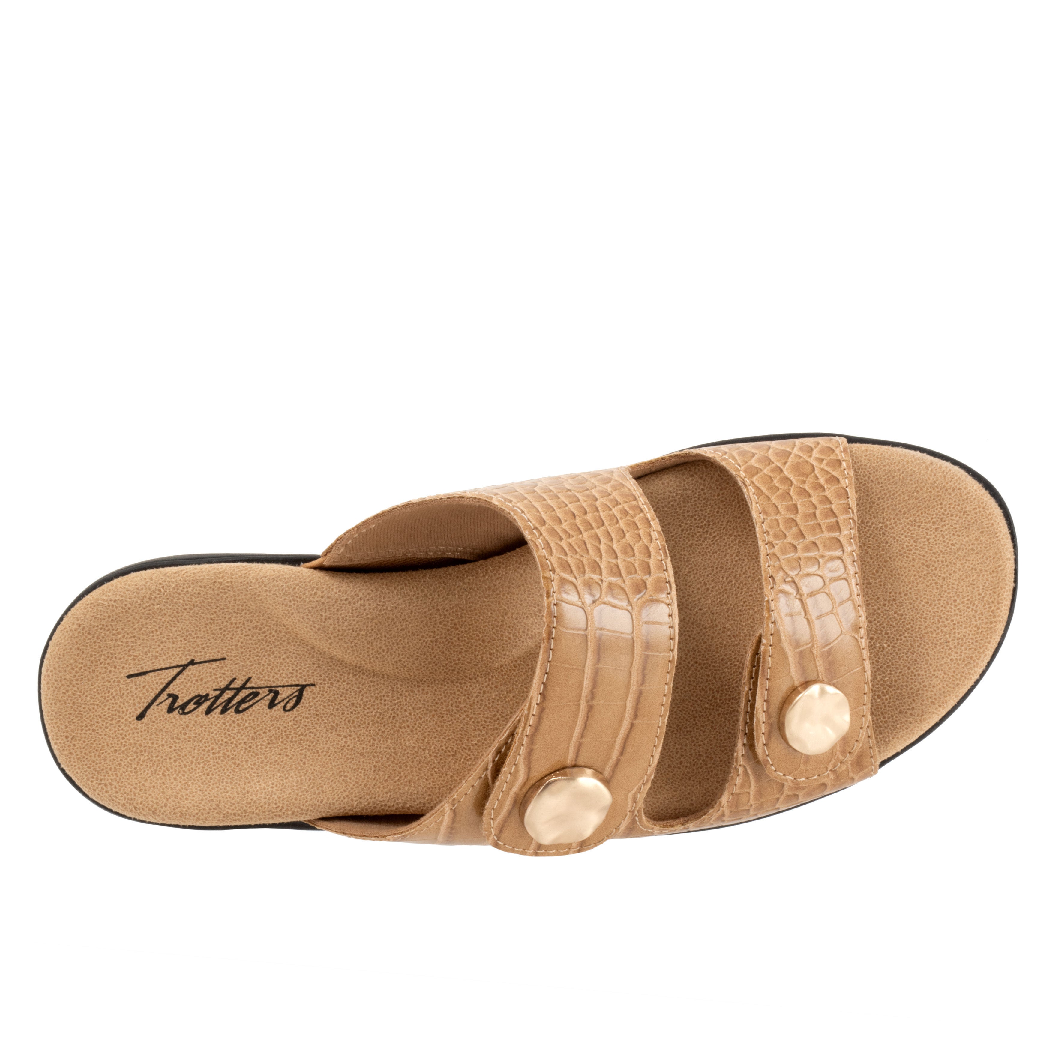 Ruthie Croco Sandal, CHICKEN, alternate image number 3