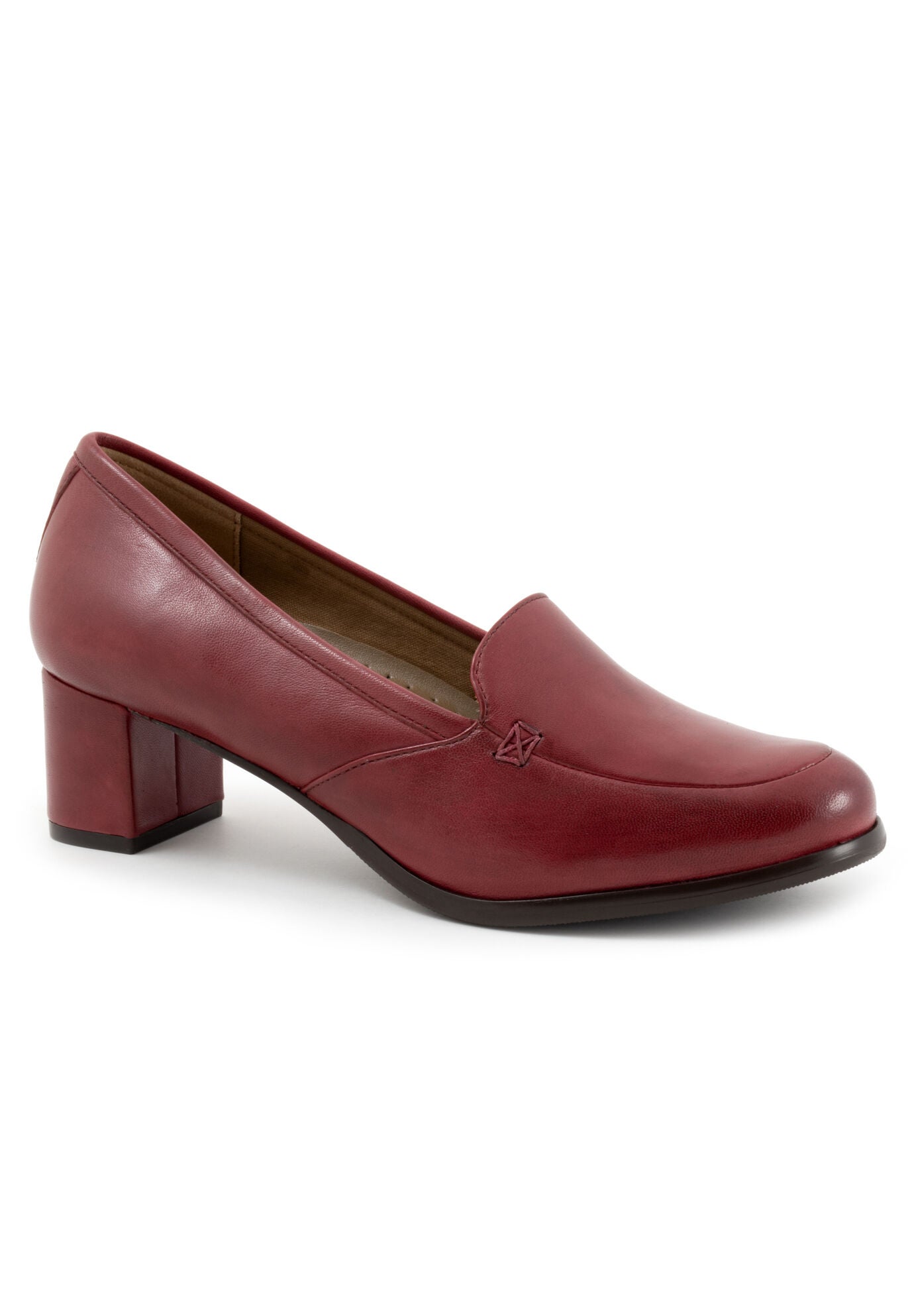 Cassidy Heeled Loafer, BORDEAUX, hi-res image number 0
