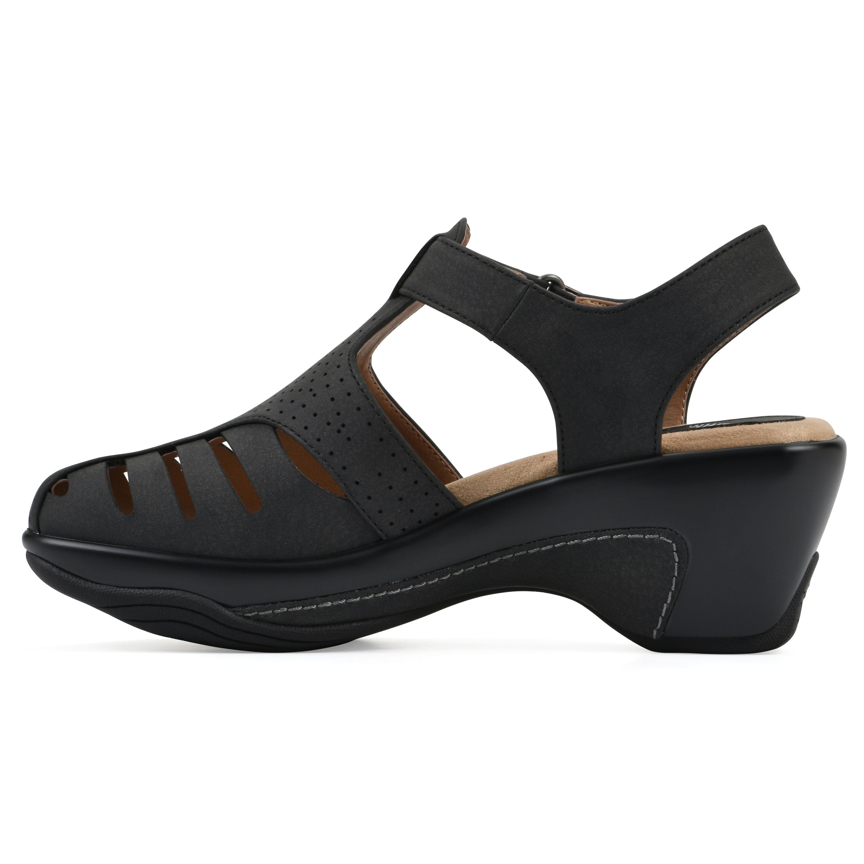 Vie Clog, BLACK SMOOTH, alternate image number 3