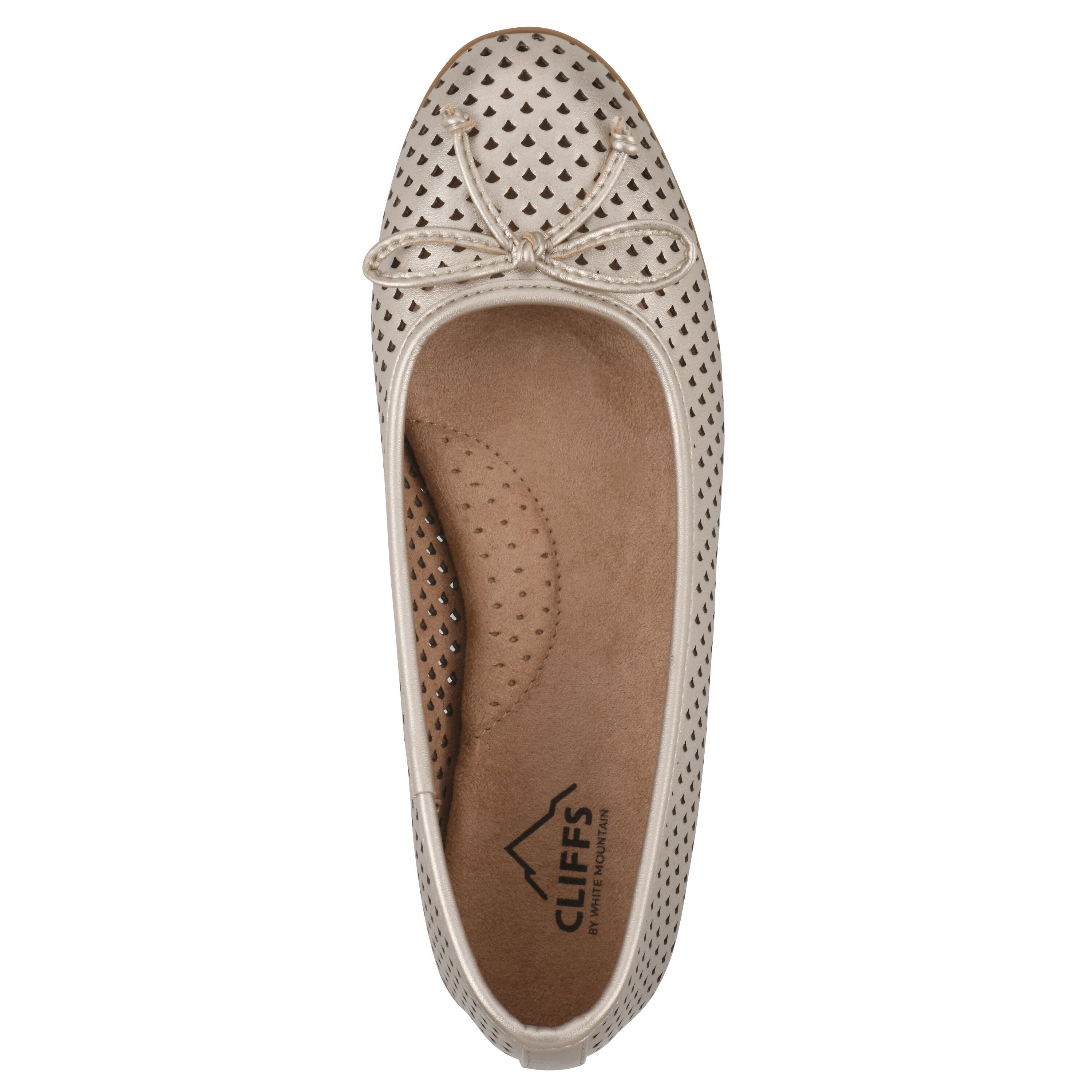 Carris Ballet Flat, PLATINO METALLIC, alternate image number 4