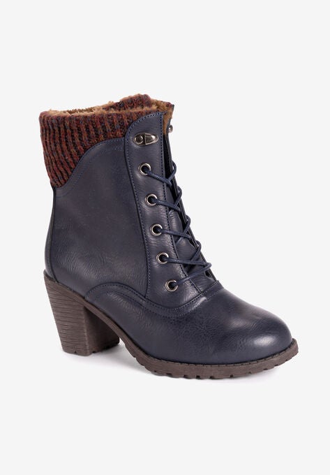 Lacy Lori Water Resistant Boot, NAVY, hi-res image number null