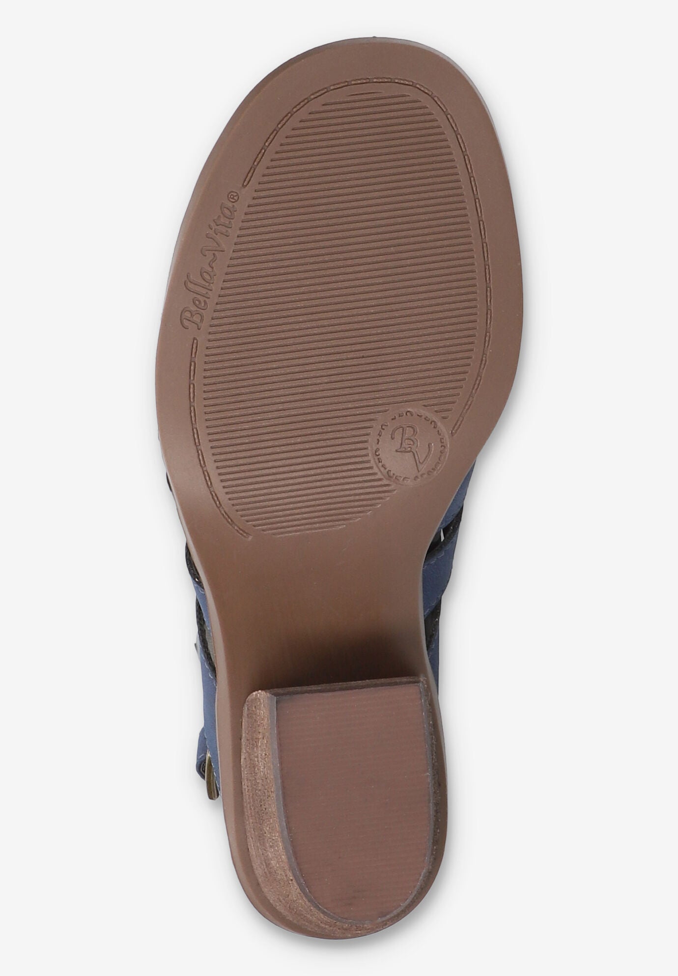 Rhodes Heeled Sandal, NAVY, alternate image number 5