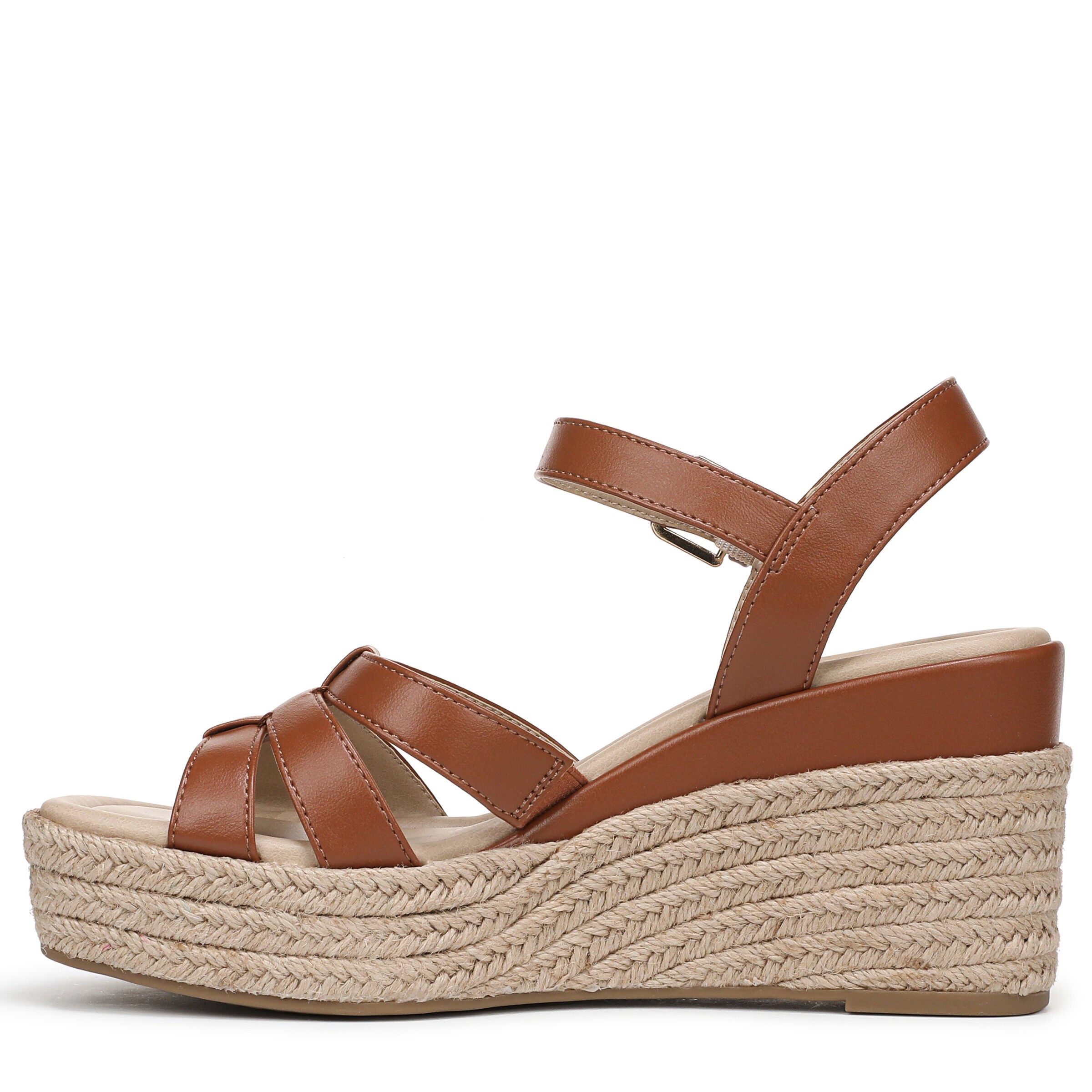 Havana Espadrille Wedge Sandal, TAN, alternate image number 5