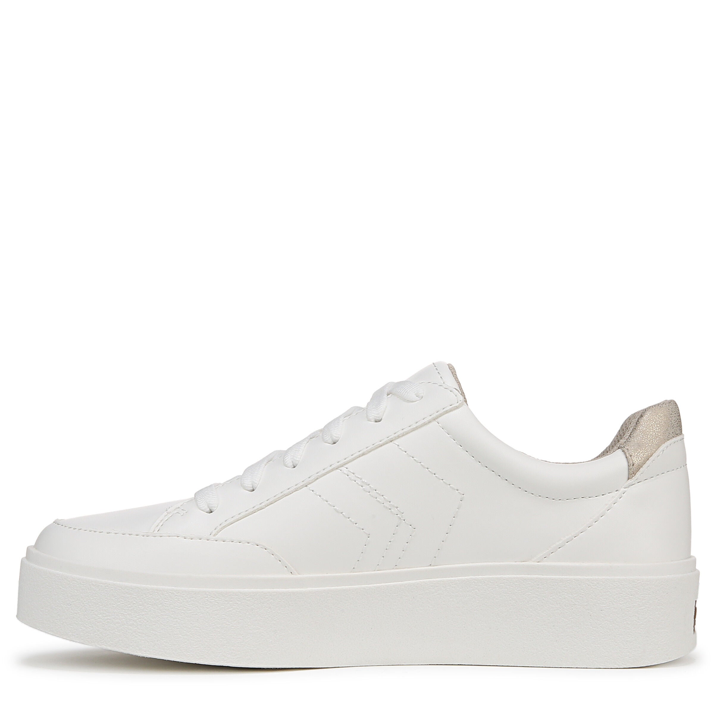 Madison Lace Sneaker, WHITE LIGHT GOLD, alternate image number 5