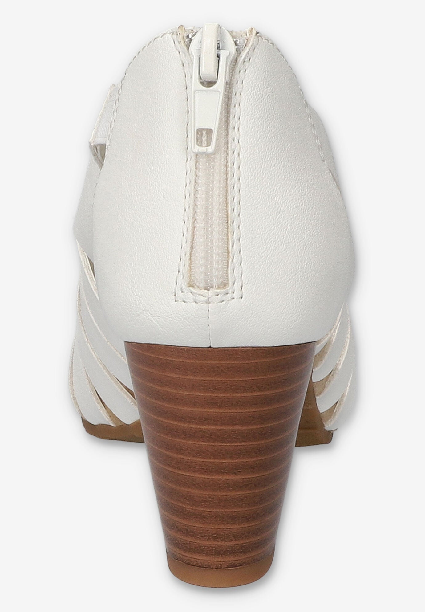 Vanni Block Heel Sandal, WHITE, alternate image number 3