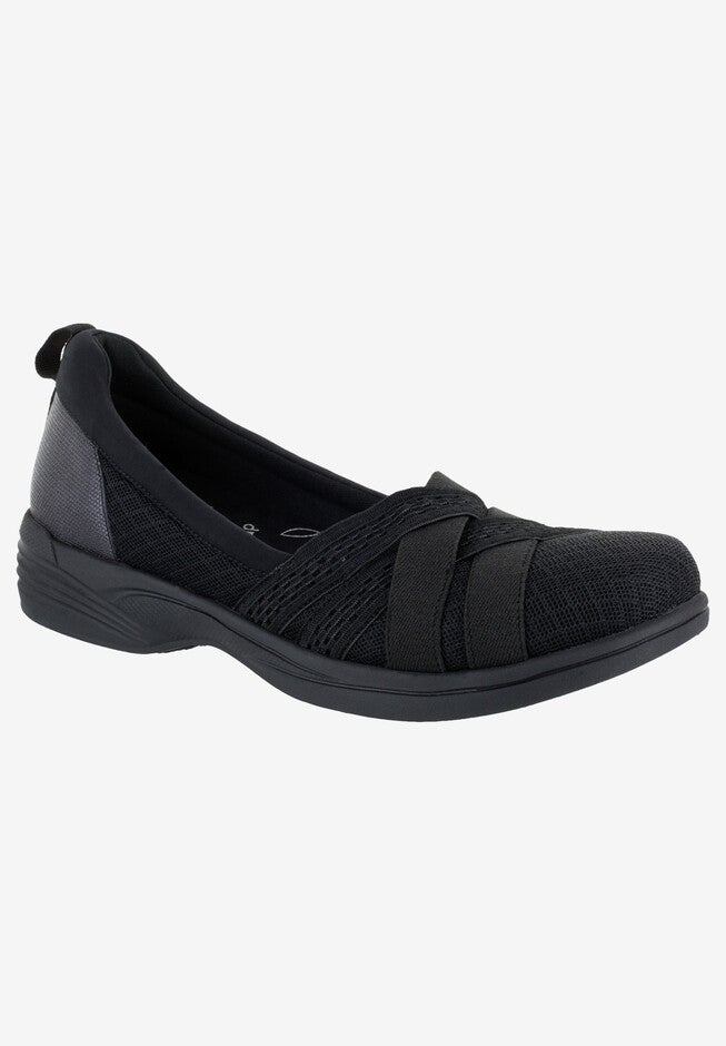 Sheer So Lite Slip-On by Easy Street®, BLACK, hi-res image number null
