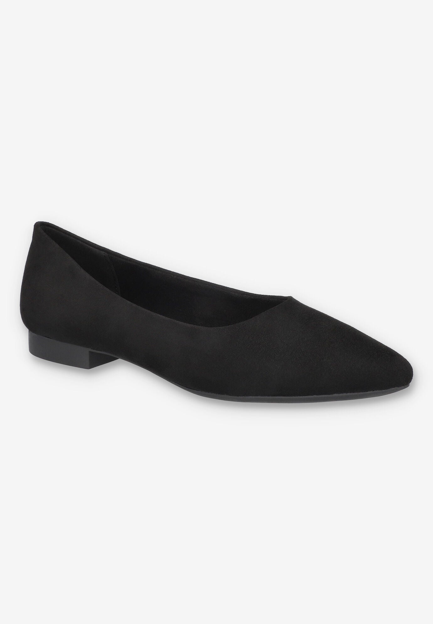 Mireya Casual Flat, BLACK SUEDE, hi-res image number 0