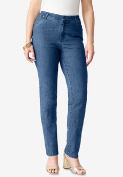 Plus Size Classic Stretch Straight Leg Jean