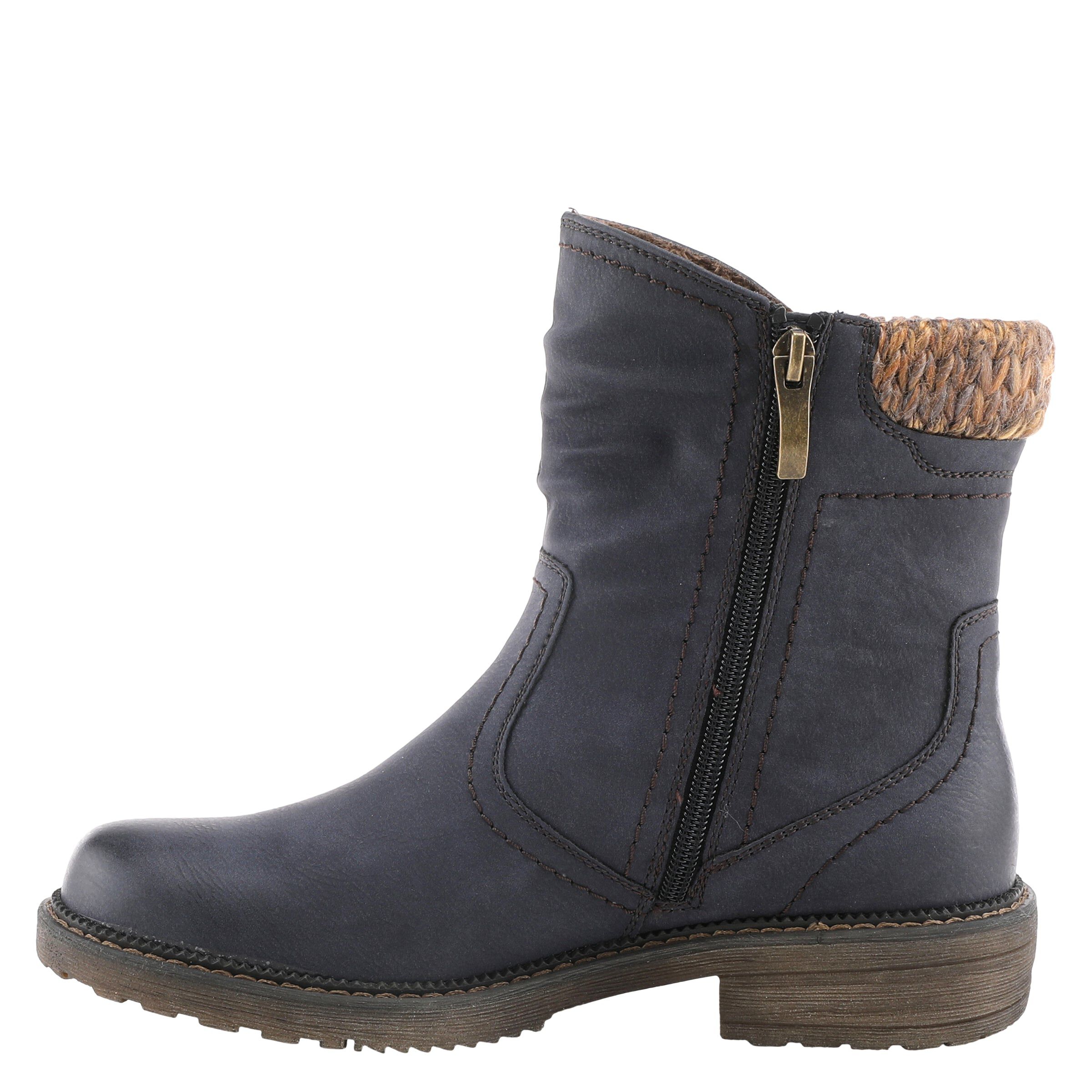Wibea Booties, NAVY, alternate image number 2