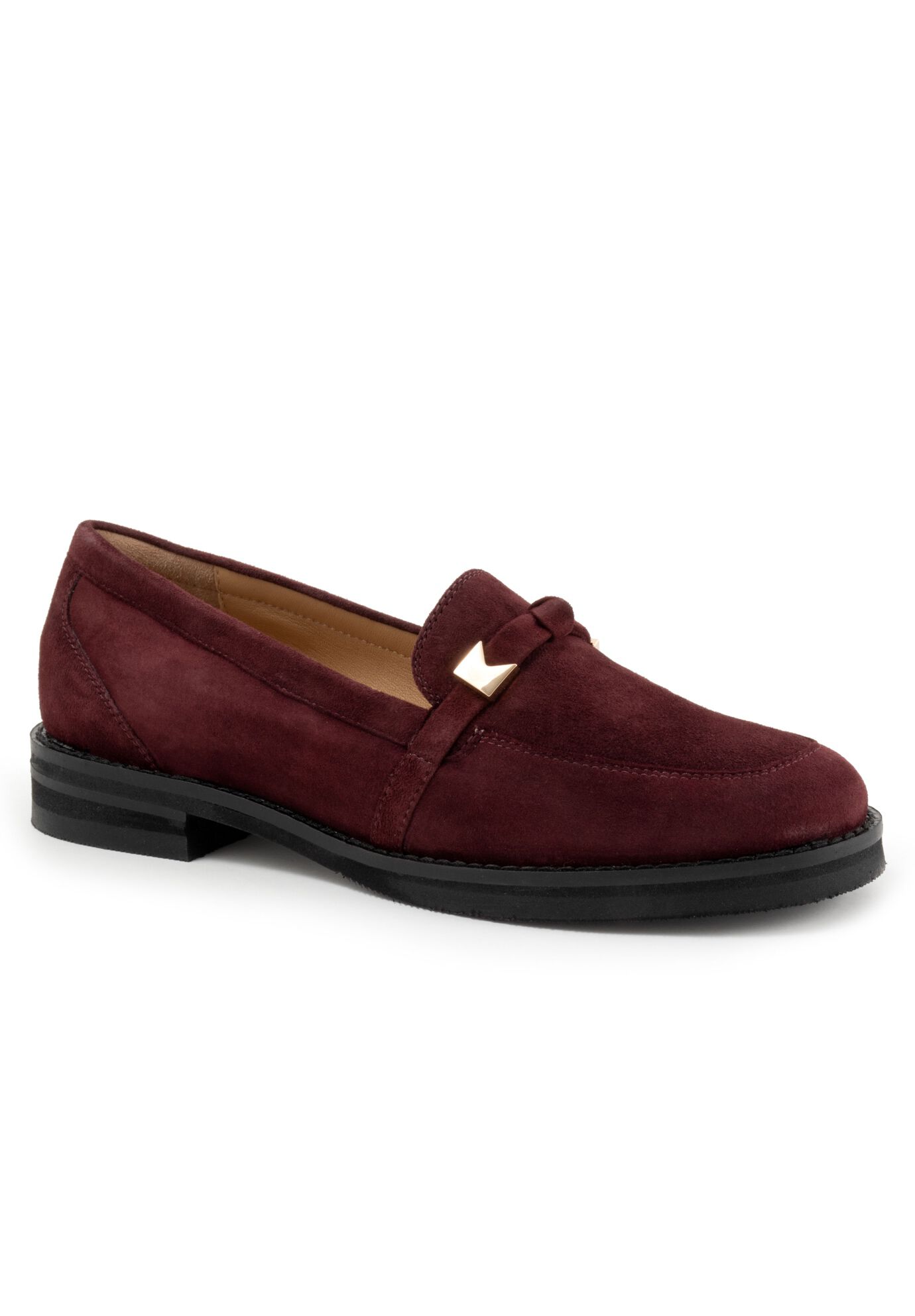 Femi Flat, OXBLOOD SUEDE, hi-res image number 0