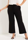 Curvie Fit Wide-Leg Corner Office Pants., , alternate image number null