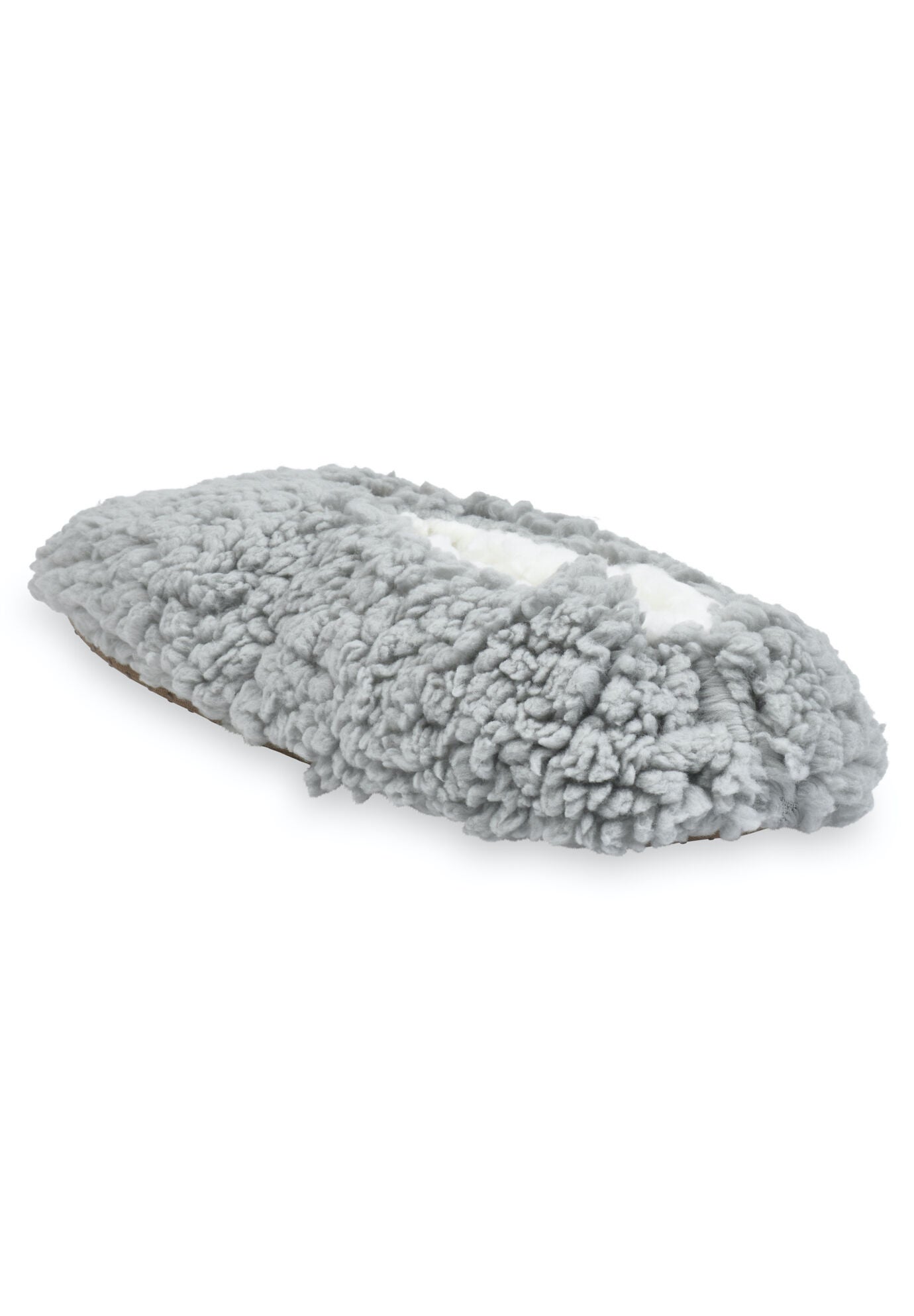 Faux Shearling Ballerina Slipper, , on-hover image number 1