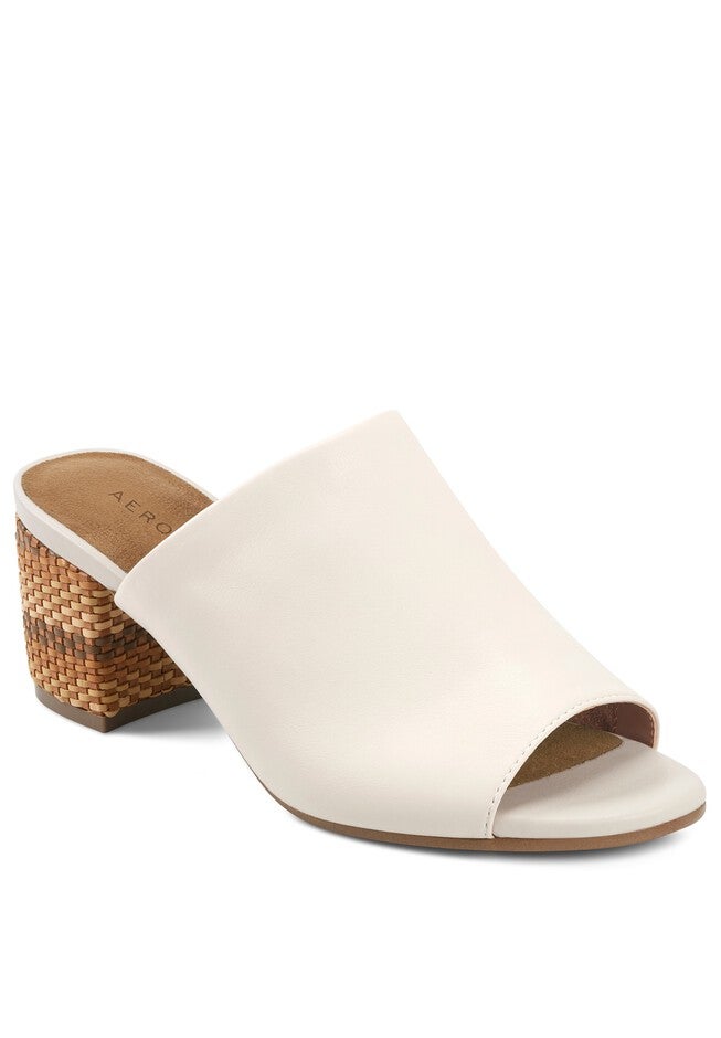 Mid Level Sandal by Aerosoles®, BONE LEATHER, hi-res image number 0