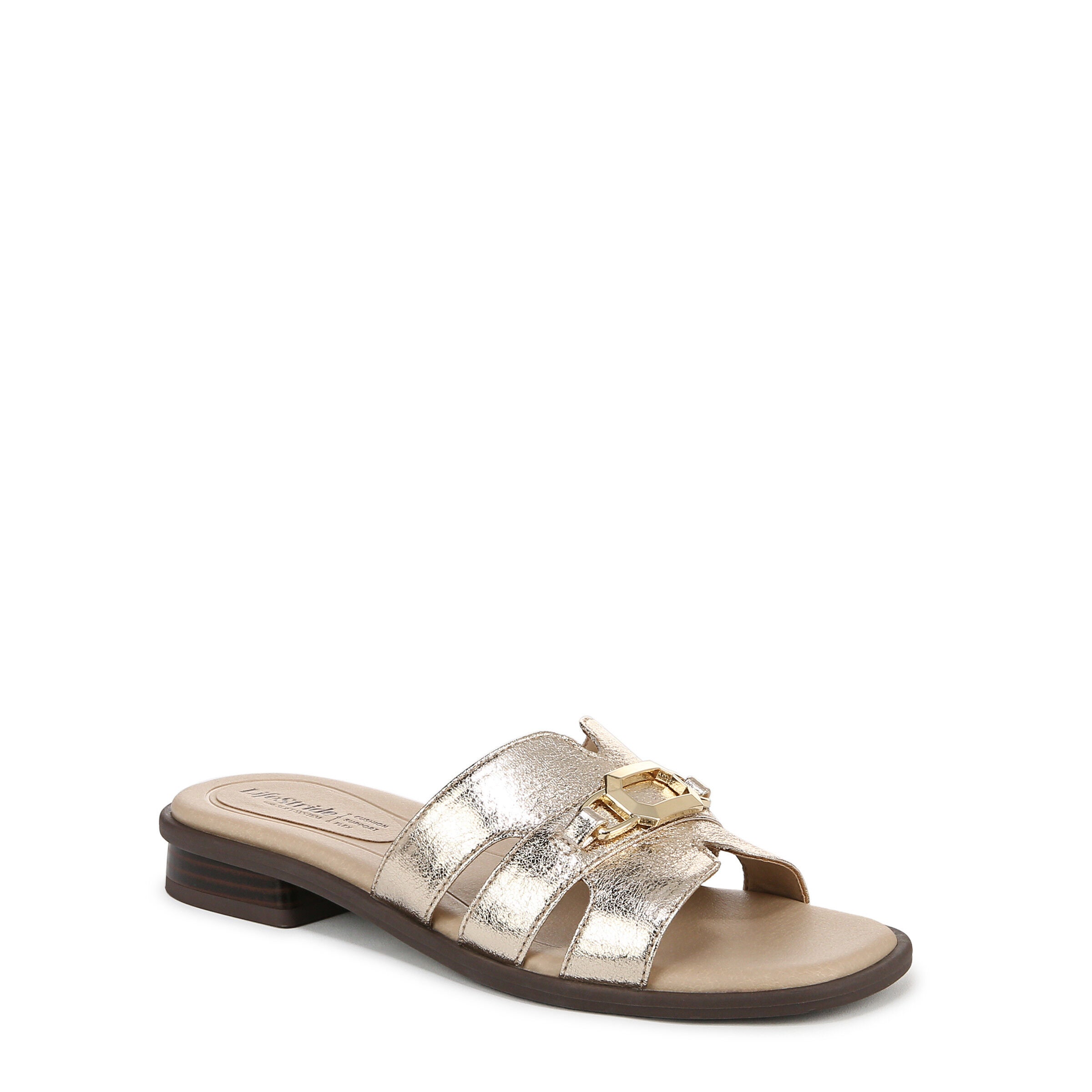 Royaltybit Sandal, PLATINO GOLD, hi-res image number 0