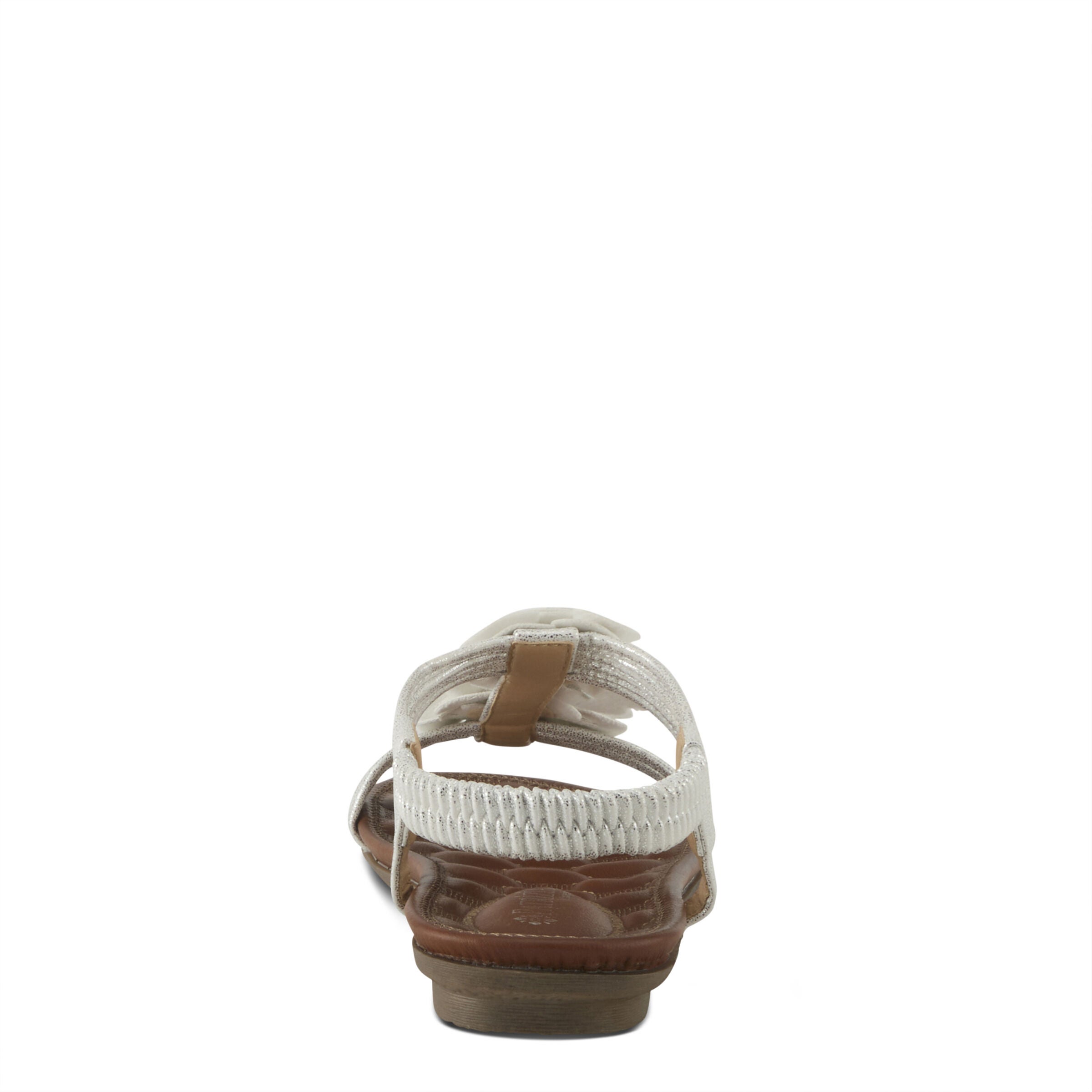 Nectarine T-Strap Thong Sandal, SILVER, alternate image number 4