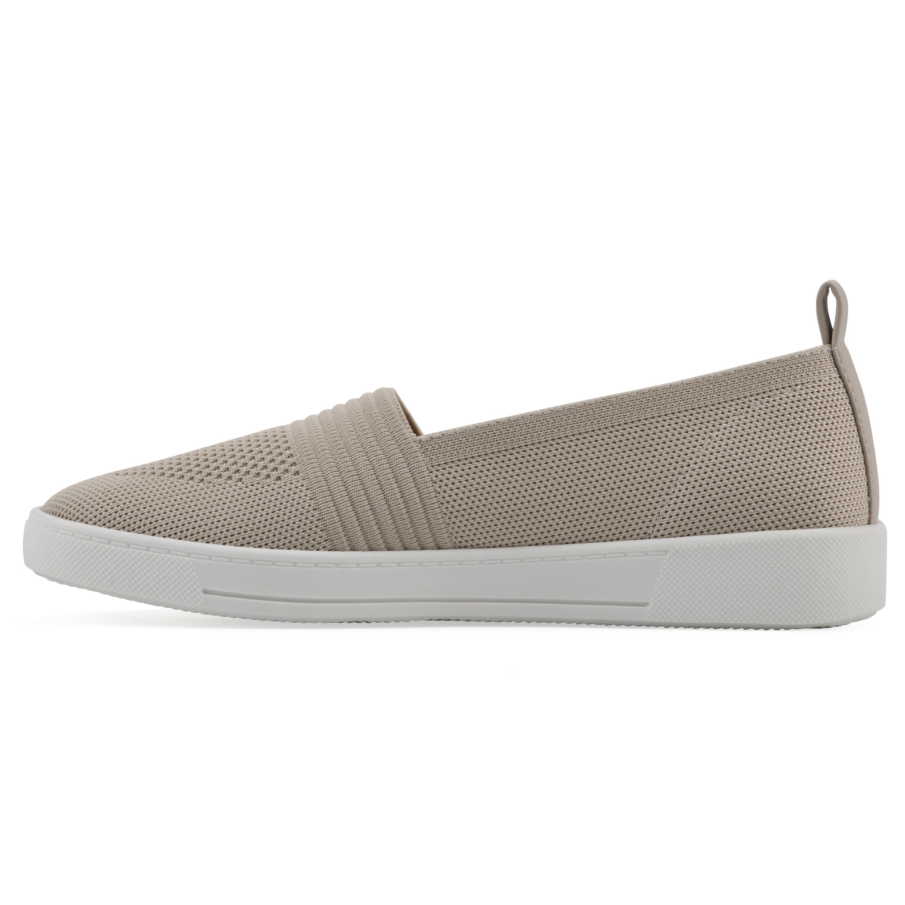 Upright Slip On Sneaker, TAUPE FABRIC, alternate image number 3