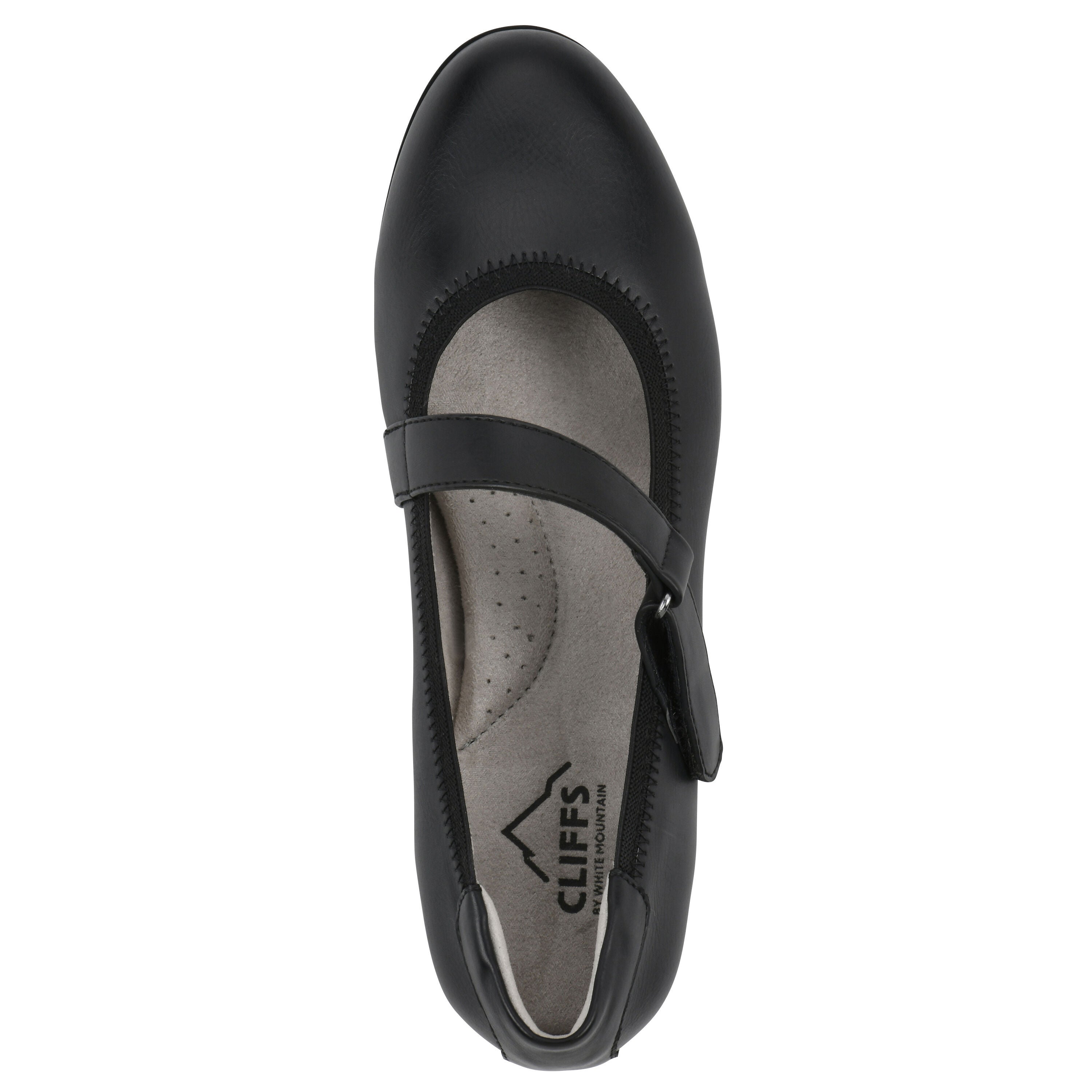 Carwen Ballet Flat, BLACK SMOOTH, alternate image number 4