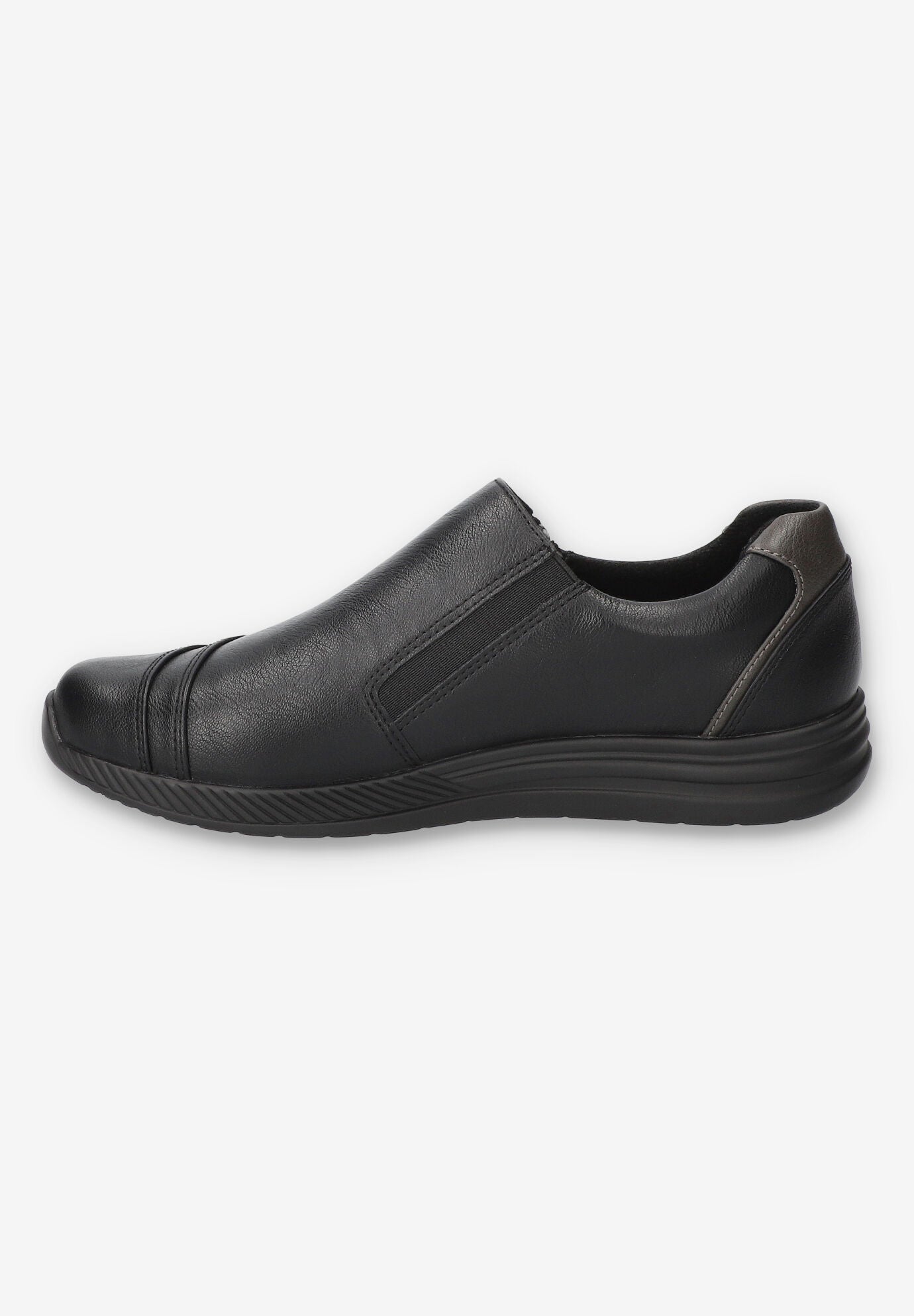 Karol Comfort Flat, BLACK, alternate image number 4